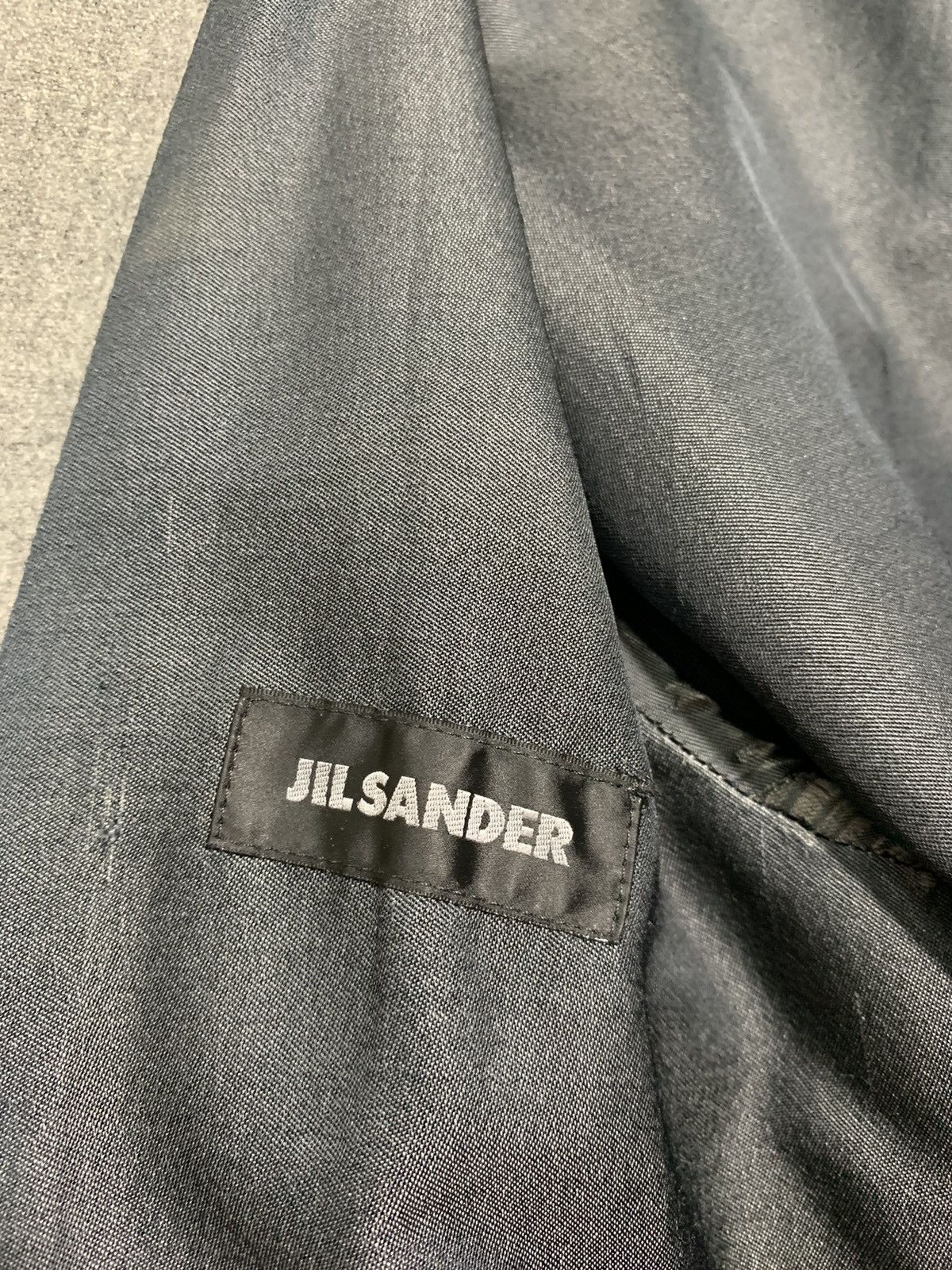 Jil Sander 🔥VTG JIL SANDER ITALY GREY HOODIE JACKETS Size US M / EU 48-50 / 2 - 11 Thumbnail