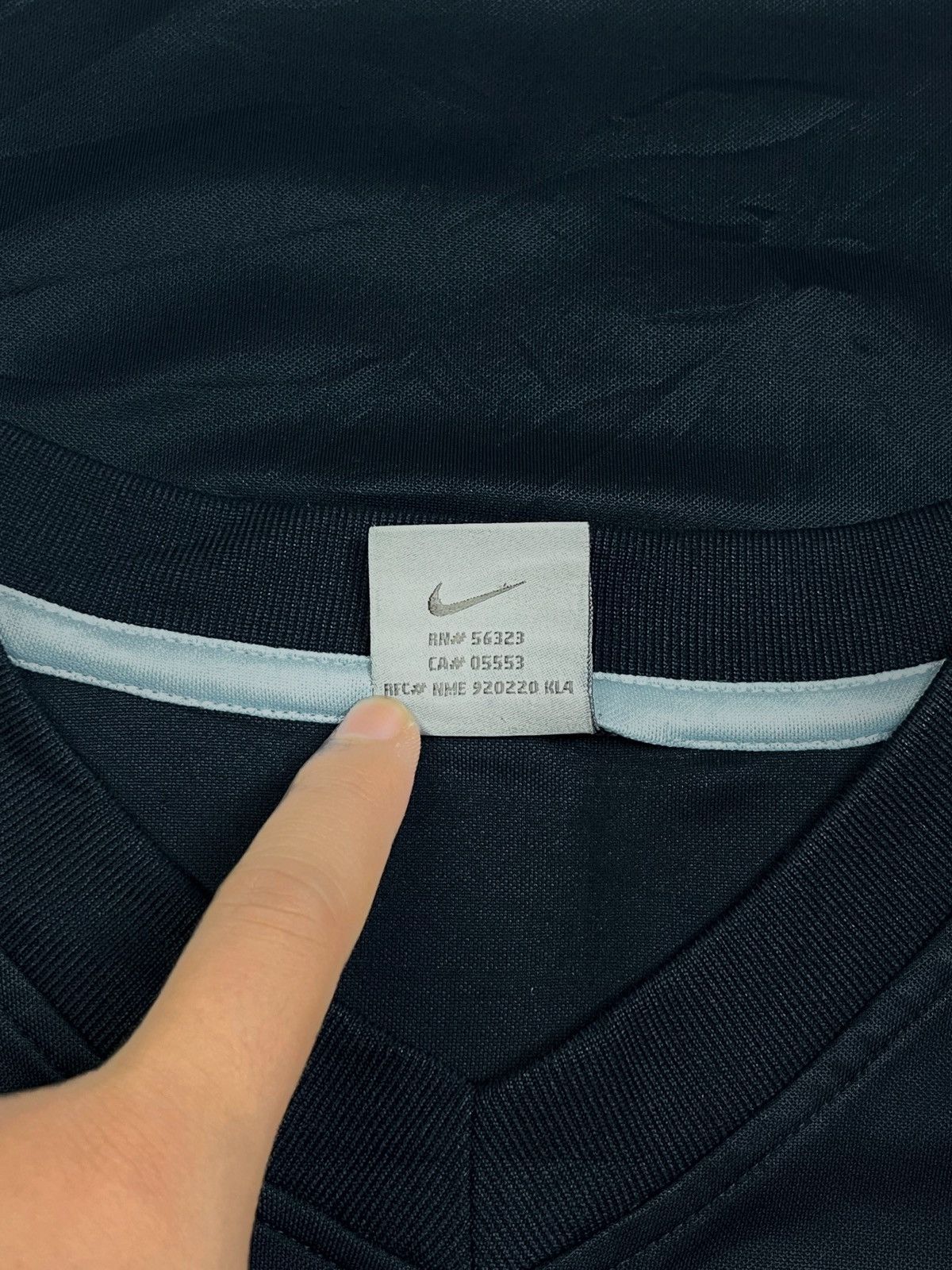 Nike Nike T90 Dri-Fit Vertical Stripe Vintage Long Sleeve Jersey Size US M / EU 48-50 / 2 - 7 Thumbnail