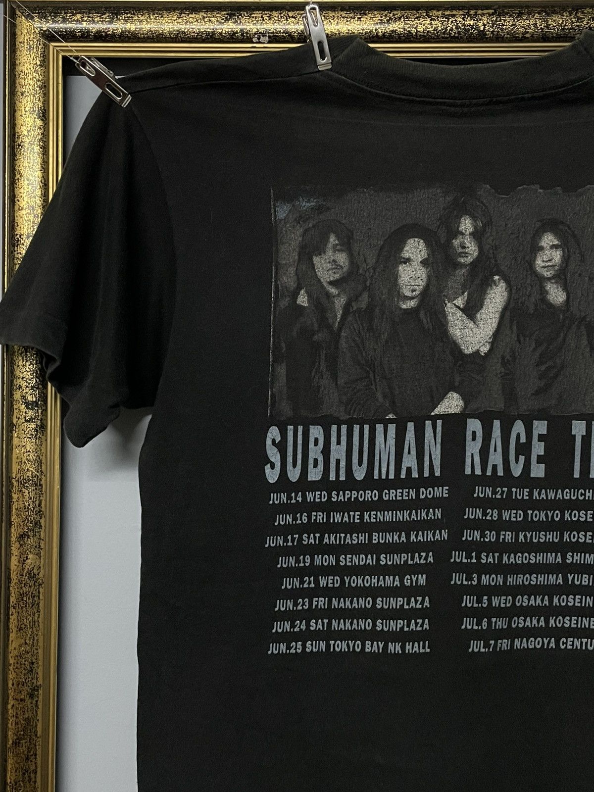 Band Tees Vintage 90s Original Skid Row Subhuman Race Track Album Tee Size US M / EU 48-50 / 2 - 11 Thumbnail