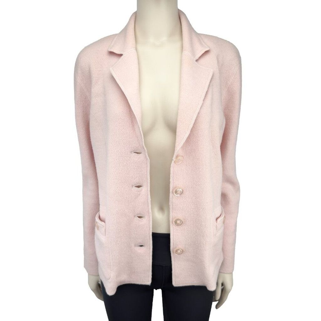 Other STEPHANIE PHILLIPS Lazy Luxury Wool Pink Boxy Cardigan sz 8 Size XL / US 12-14 / IT 48-50 - 4 Thumbnail