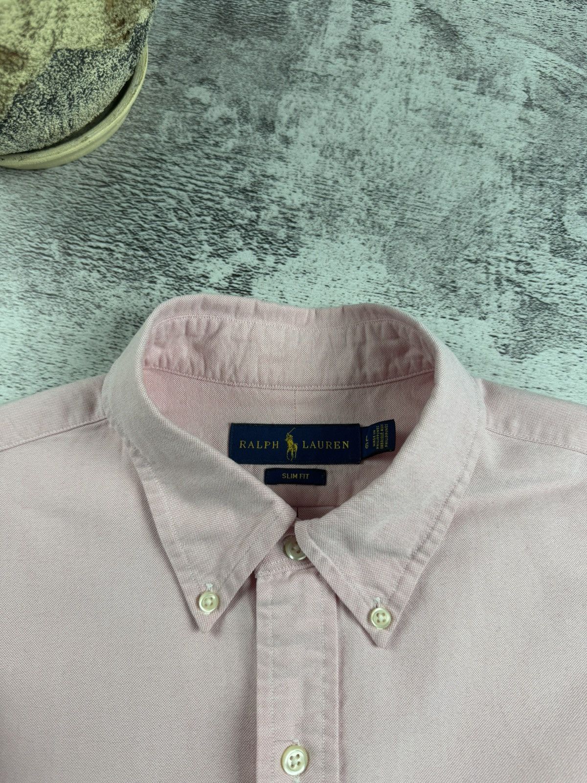 Polo Ralph Lauren Polo Ralph Lauren Basic Blank 90S Longsleeve Button Shirt Size US L / EU 52-54 / 3 - 8 Thumbnail