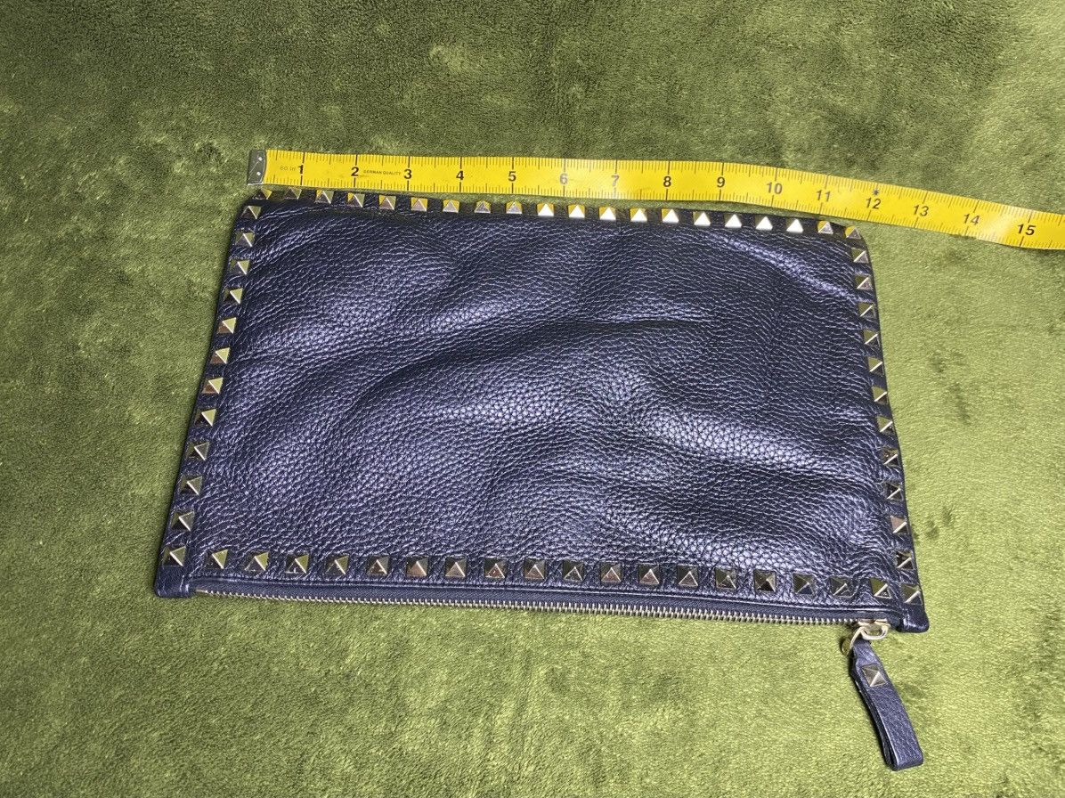Valentino VALENTINO Garavani Rock Stud Leather Clutch Bag Size ONE SIZE - 11 Thumbnail