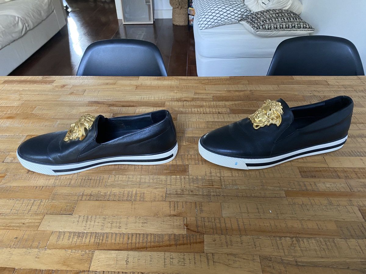 Versace Versace Medusa Slip-On Sneakers Size US 9 / EU 42 - 3 Thumbnail
