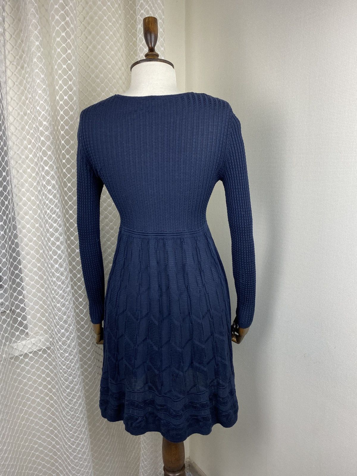 Missoni MISSONI Knit Dress Knee Length Long Sleeve Size Size M / US 6-8 / IT 42-44 - 5 Thumbnail