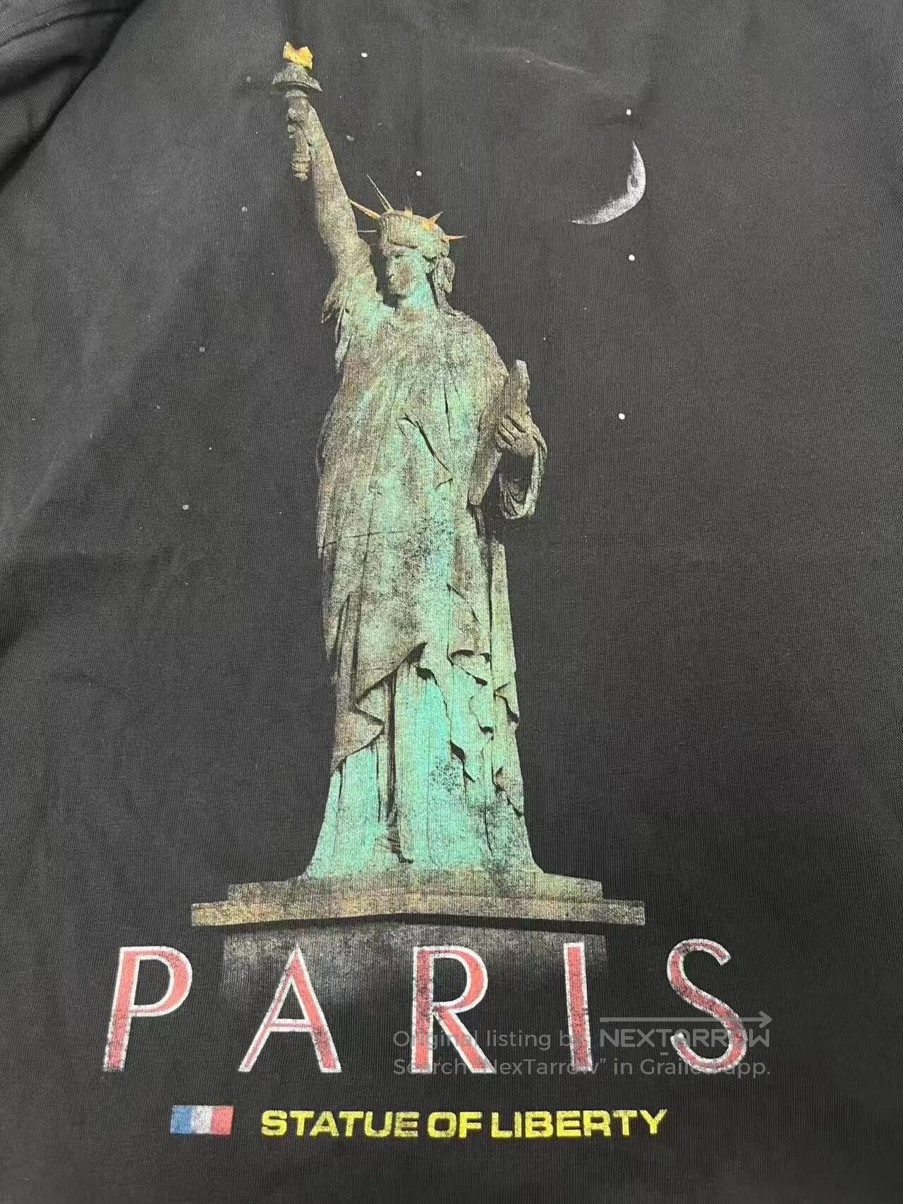 Balenciaga Balenciaga Graphic Print Short Sleeve T-Shirt. Size US L / EU 52-54 / 3 - 3 Thumbnail