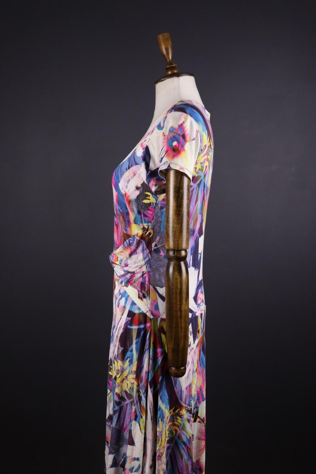 Designer Princess Goes Hollywood Multicolor A-Line Midi Dress Size 40 Size M / US 6-8 / IT 42-44 - 5 Thumbnail
