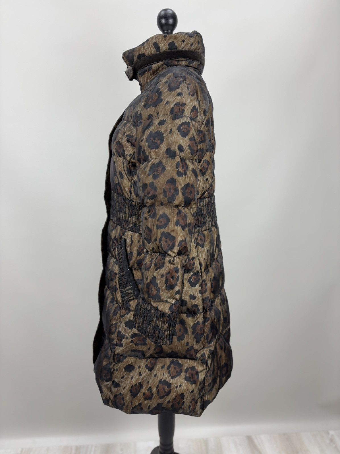 Bogner × Designer Womens parka puffer coat Sonia Bogner Size L Color Brown Size L / US 10 / IT 46 - 10 Thumbnail