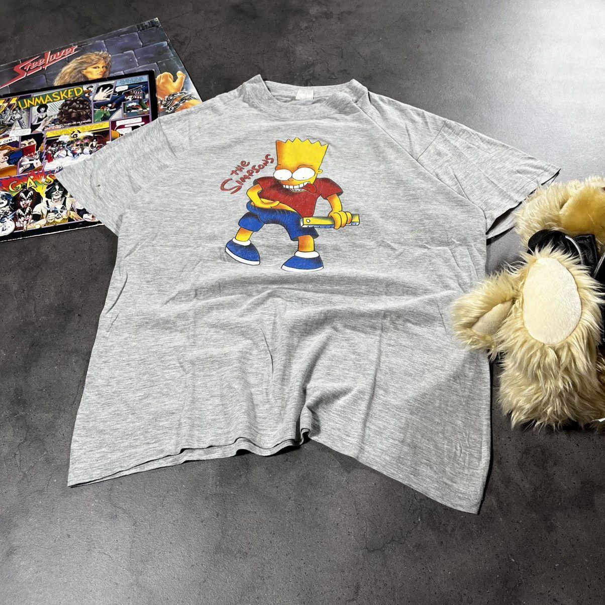 Cartoon Network Vintage 90s The Simpsons Measure Dick Sex Tshirt Tee Size US M / EU 48-50 / 2 - 2 Thumbnail