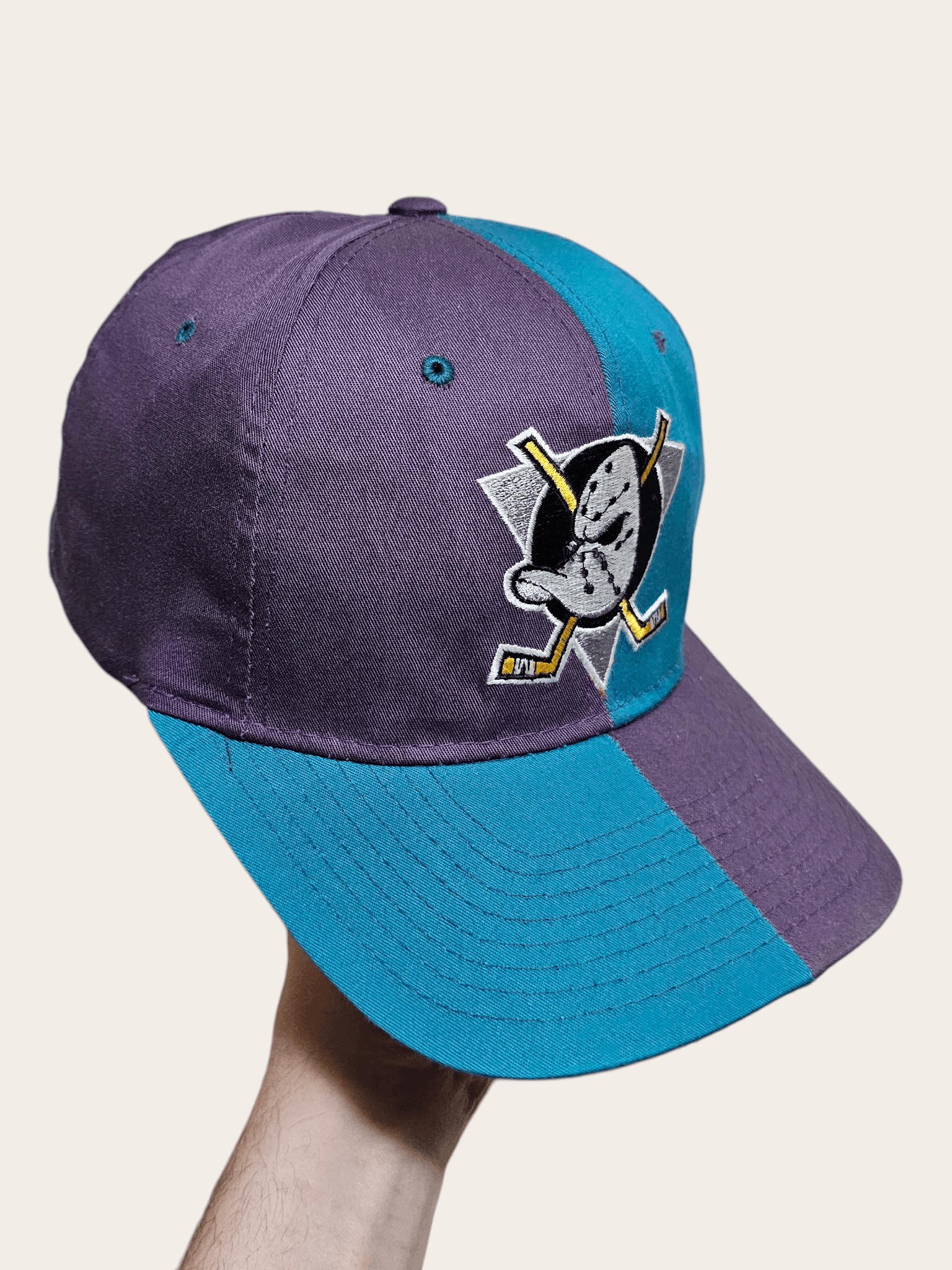 Starter Mighty Ducks Starter 90's Hat Size ONE SIZE - 4 Thumbnail