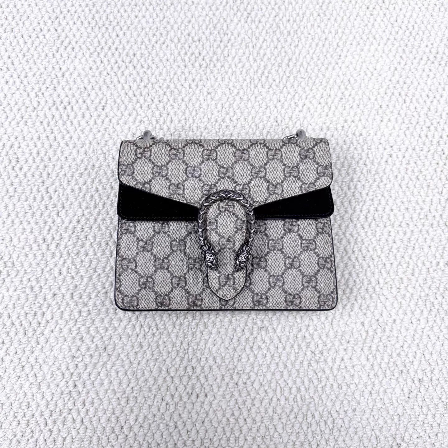 Gucci Gucci Dionysus GGSupreme Crystal Buckle Mini Crossbody Size ONE SIZE - 2 Thumbnail