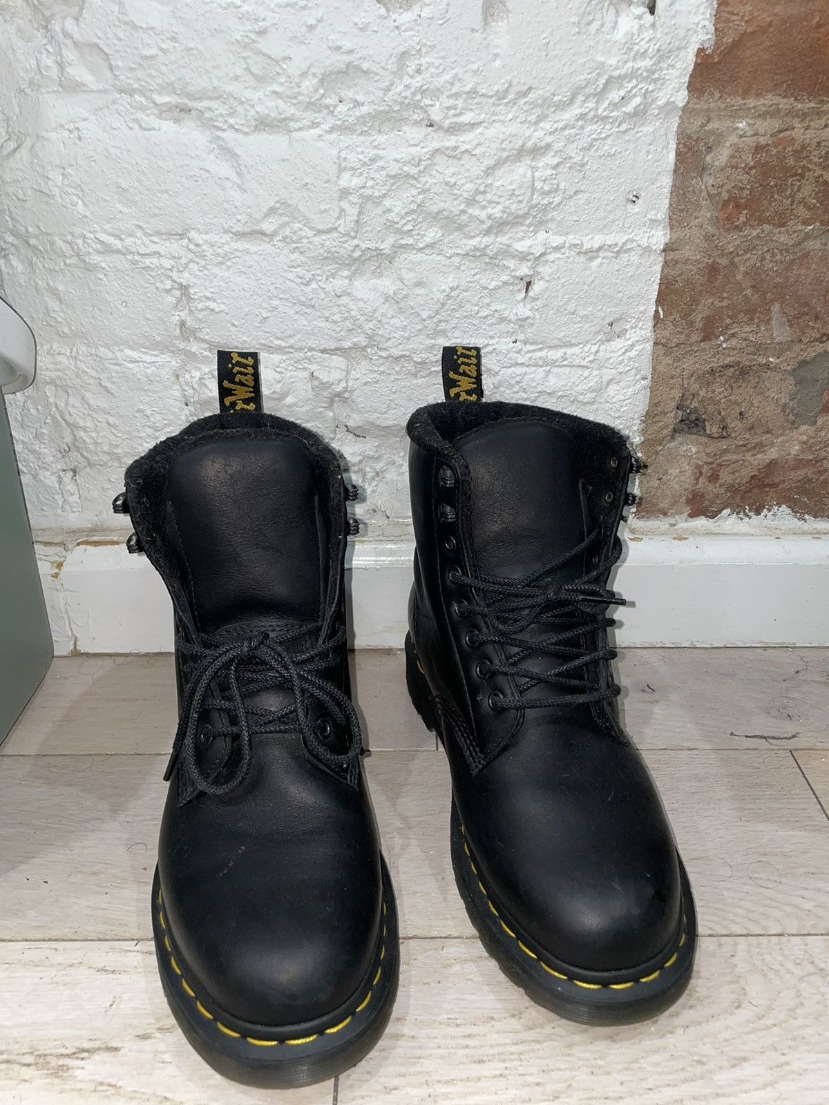 Dr. Martens Dr Marten 1460 Pascal WarmWair leather boots Size US 8 / EU 41 - 2 Thumbnail
