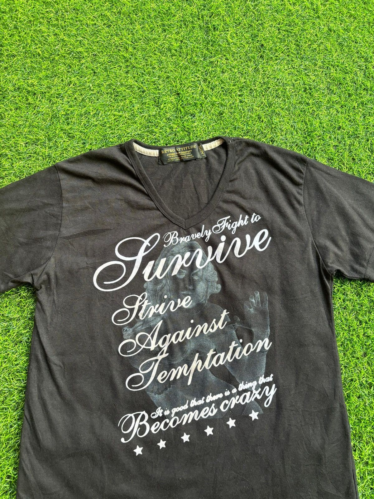 Hysteric Glamour Y2k Retro Attitude Hysteric Style Tshirt Size US L / EU 52-54 / 3 - 2 Thumbnail