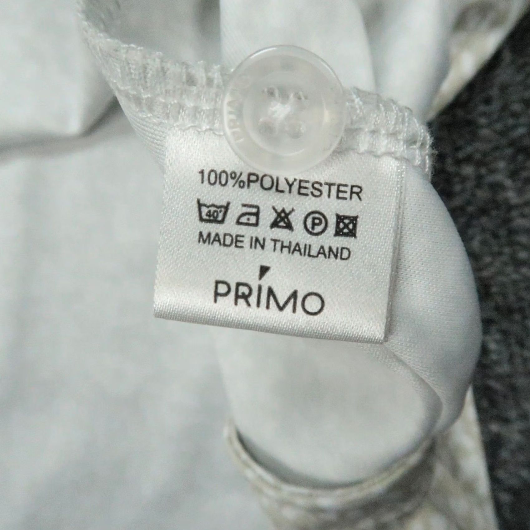 Vintage Primo Polo XL White Beige Performance Golf Blade Collar Mens Size US XL / EU 56 / 4 - 5 Thumbnail