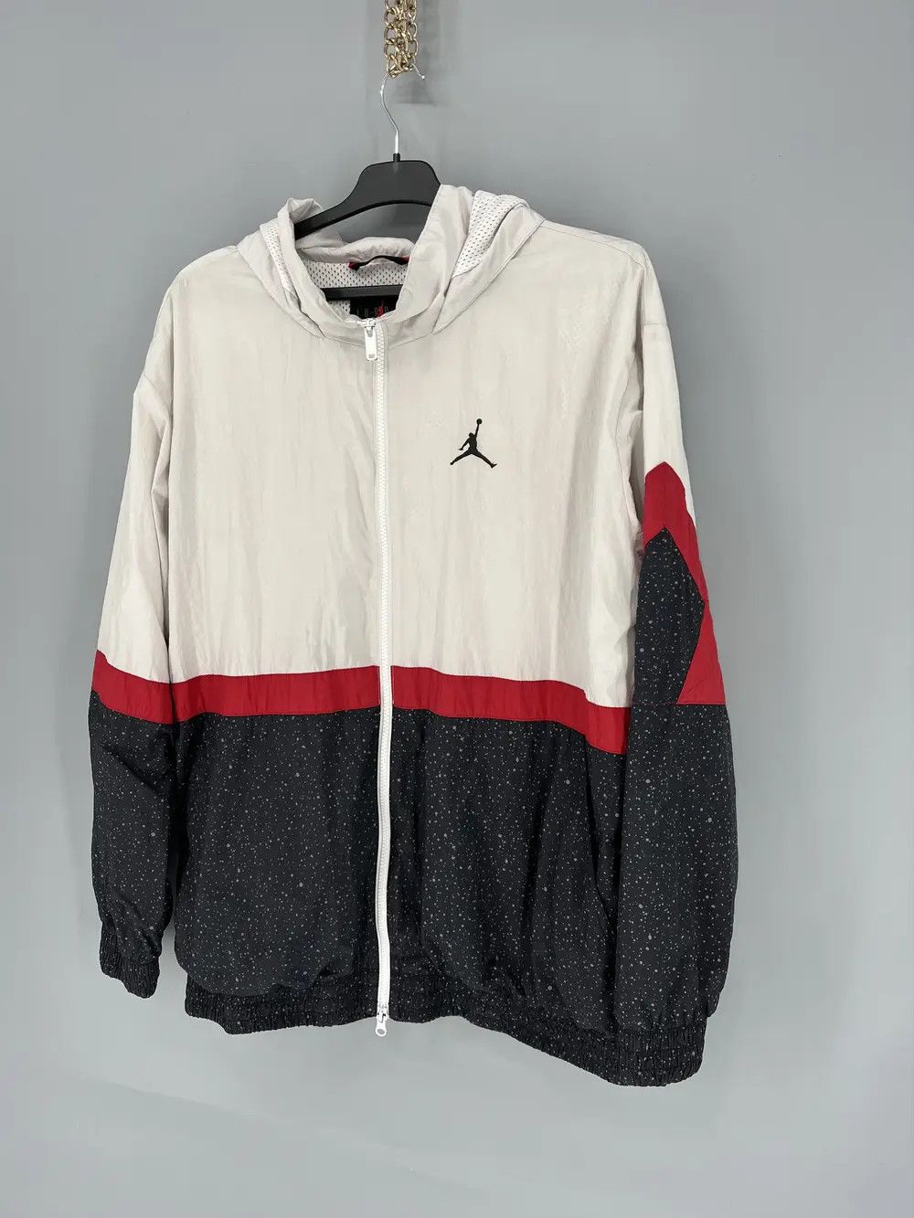 Jordan Brand 90’S JORDAN VINTAGE AIR MAX DRILL NYLON HOODED JACKET Size US L / EU 52-54 / 3 - 3 Thumbnail