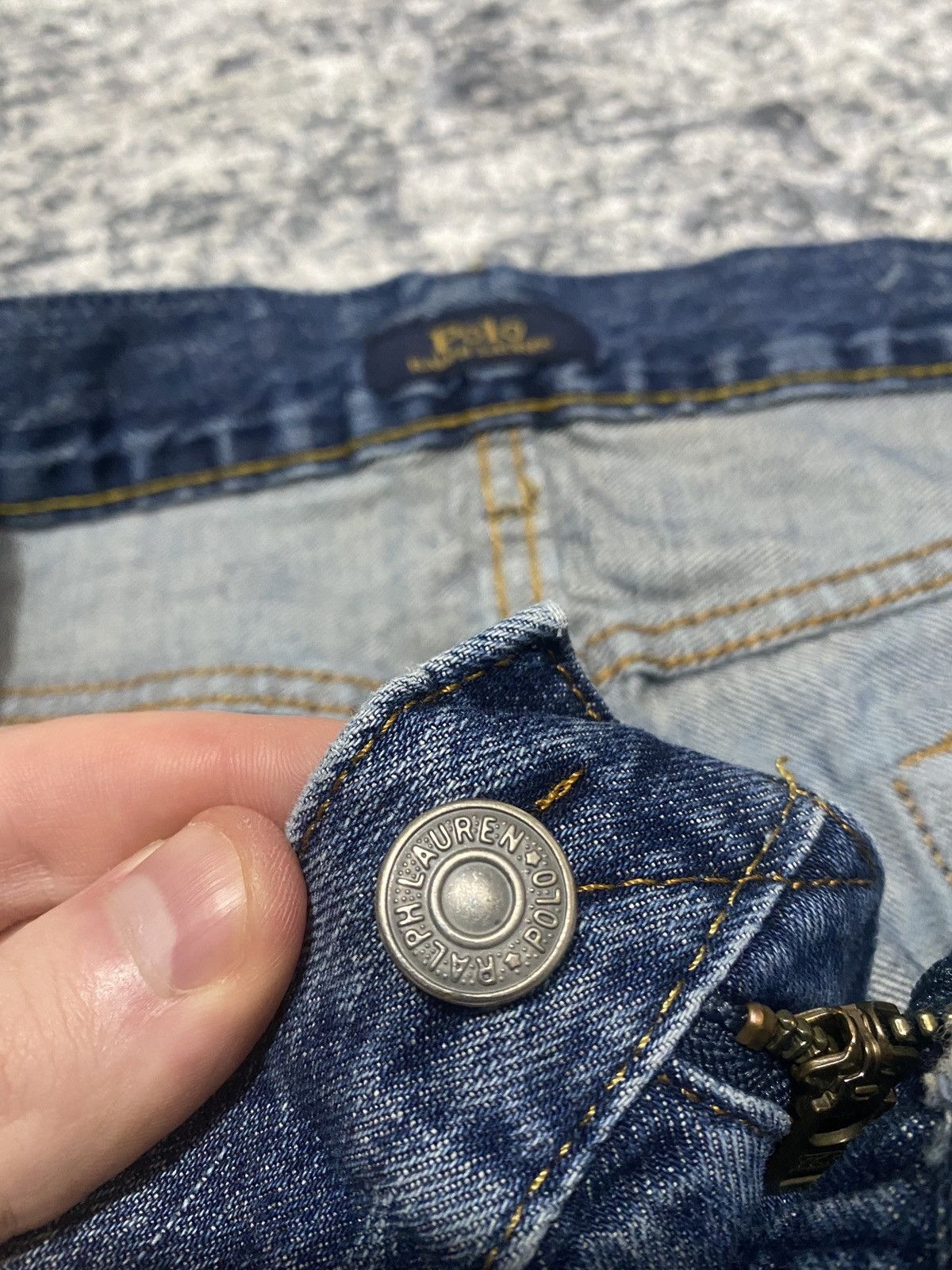 Ralph Lauren Polo ralph lauren sullivan slim distressed denim Size US 34 / EU 50 - 8 Thumbnail