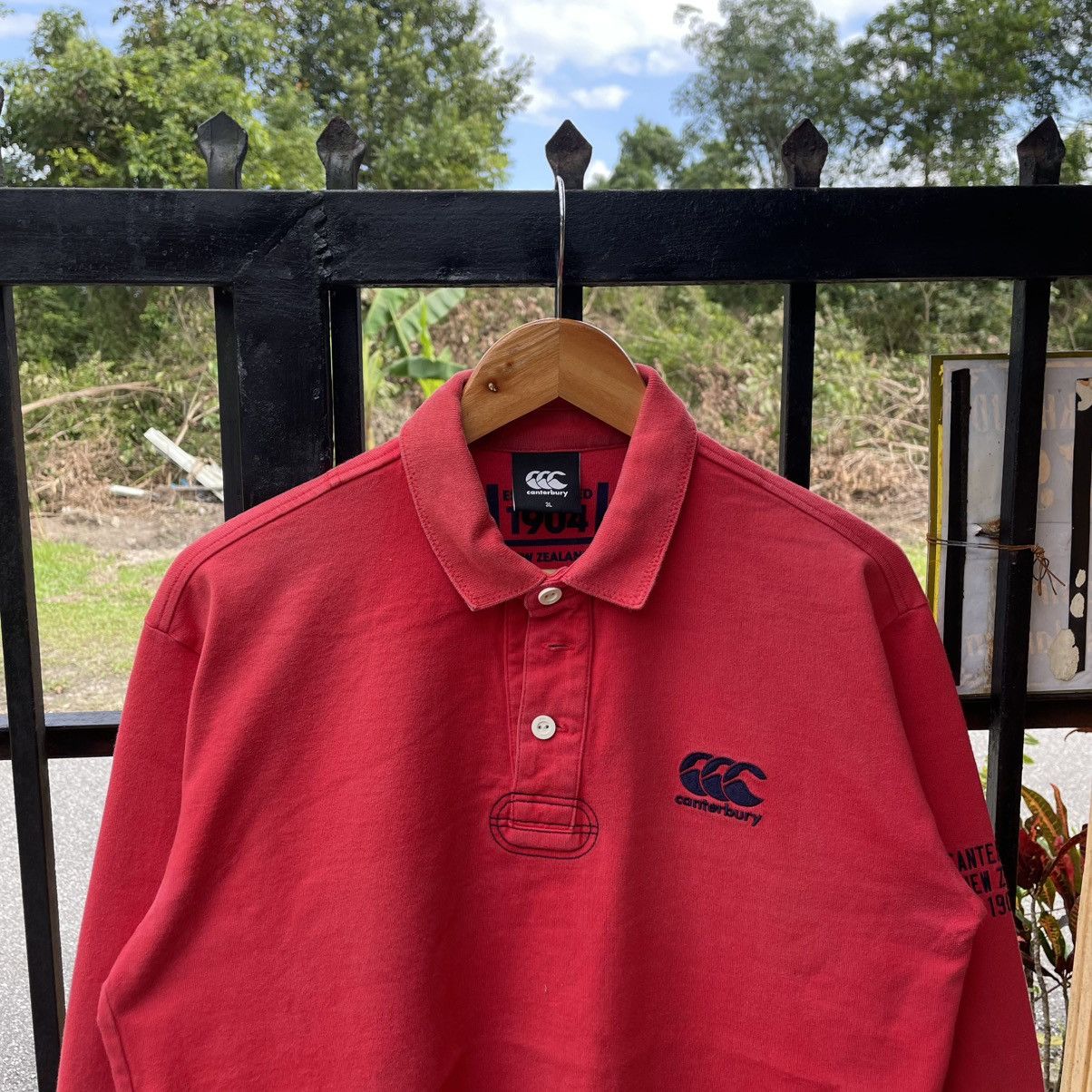Canterbury of New Zealand 🔥Canterbury Of New Zealand Small Logo Polos Rugby Shirts Size US L / EU 52-54 / 3 - 4 Thumbnail
