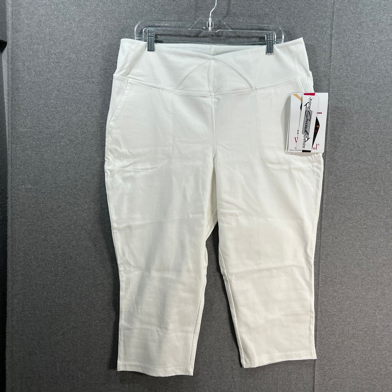 Other Women with Control Prime Stretch Denim Petite Crop Size 36" / US 14 / IT 50 - 1 Thumbnail