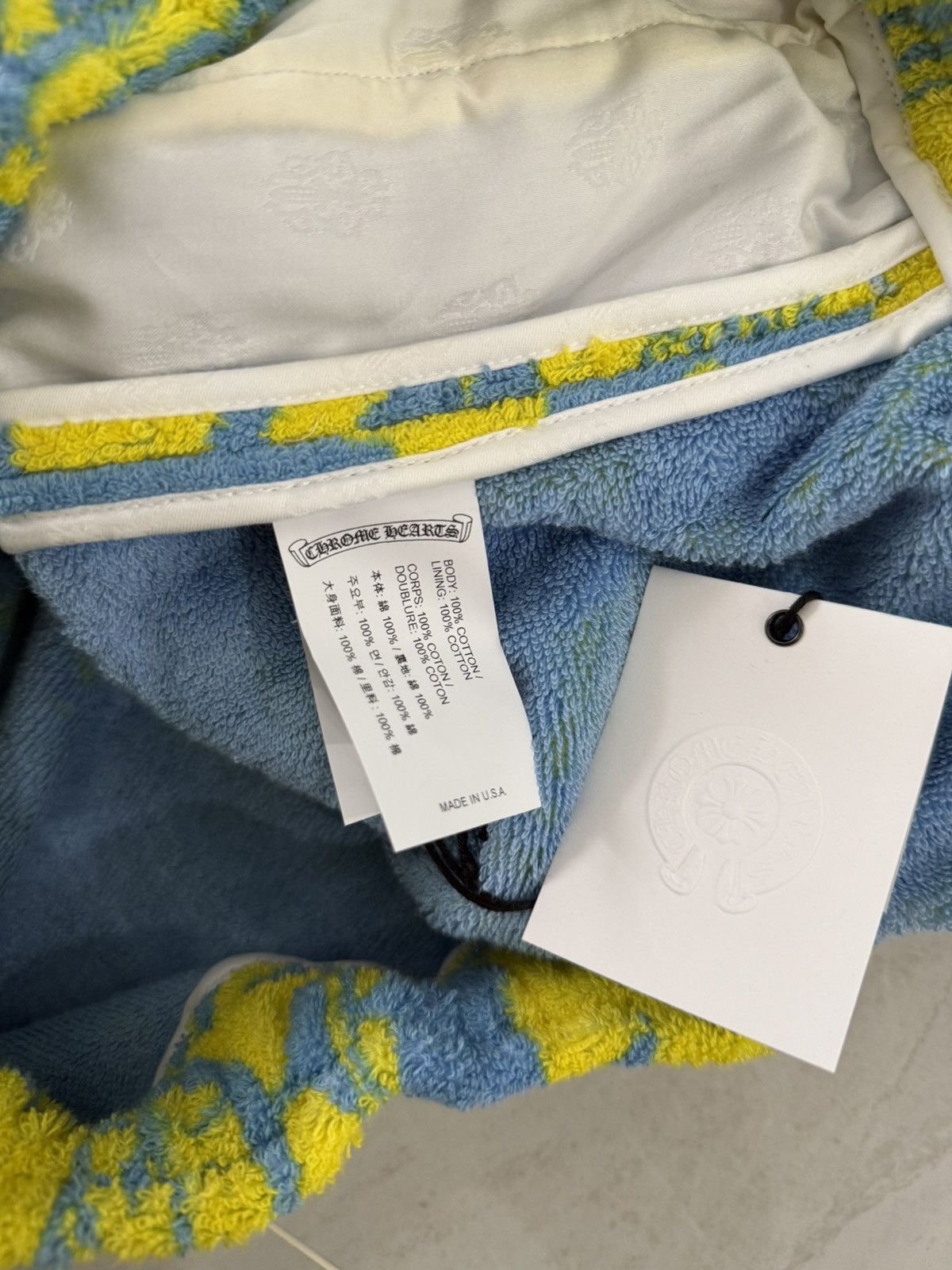 Chrome Hearts Chrome Hearts Yellow Towel Shorts Sz.L Size US 36 / EU 52 - 5 Thumbnail