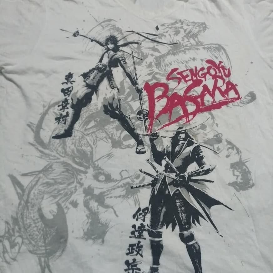 Vintage Sengoku Basara Anime Tshirt