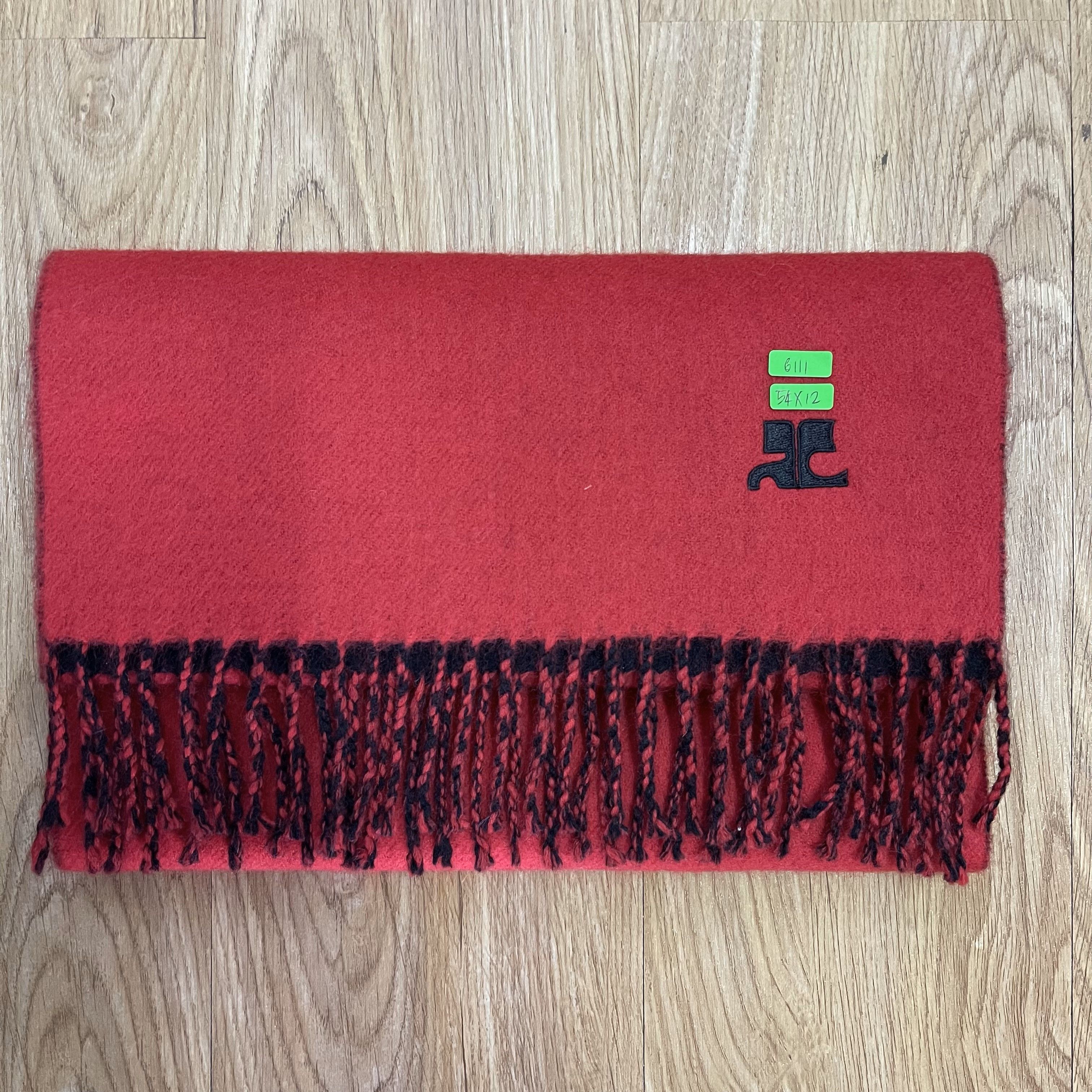 Courreges Vintage Courreges Scarf / Muffler - 6111 Size ONE SIZE - 9 Thumbnail