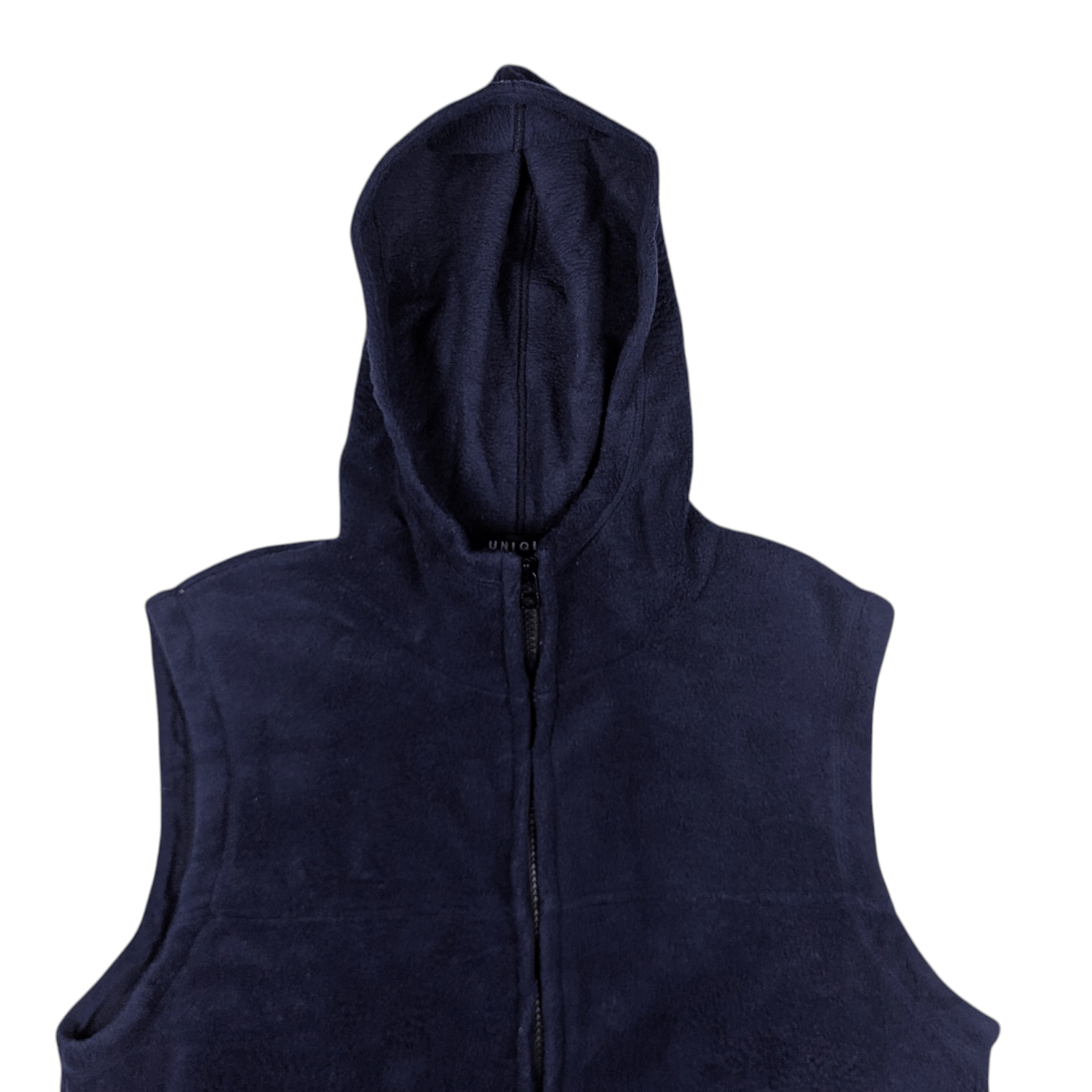 Uniqlo Vintage 90's UNIQLO Fleece Vest Jacket Hoodie Size US M / EU 48-50 / 2 - 4 Thumbnail