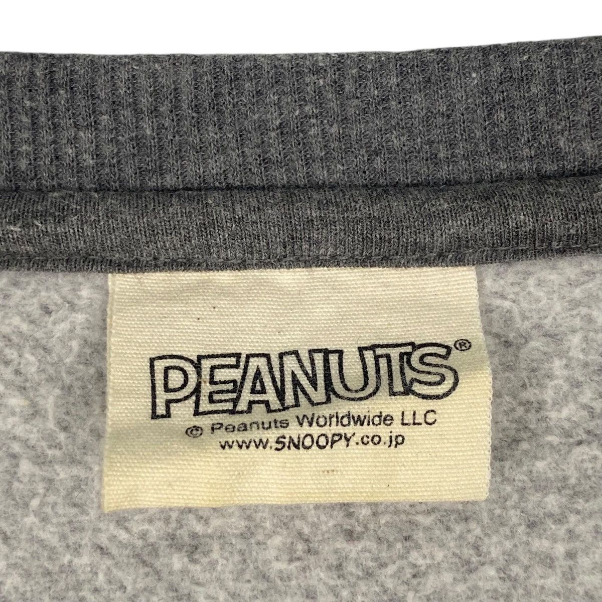 Other Vintage Peanuts Snoopy Printed Crewneck Sweatshirt Gray Size US L / EU 52-54 / 3 - 5 Thumbnail