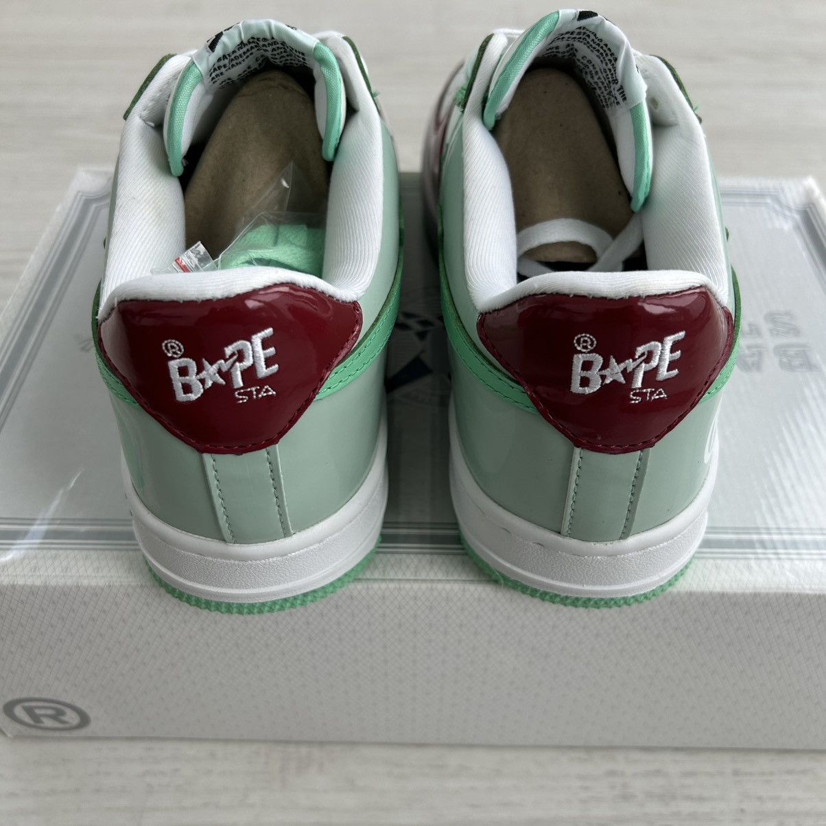 Bape VERY RARE OG 2009 A BATHING APE SENDAI EXCLUSIVE BAPESTA Size US 10 / EU 43 - 6 Thumbnail