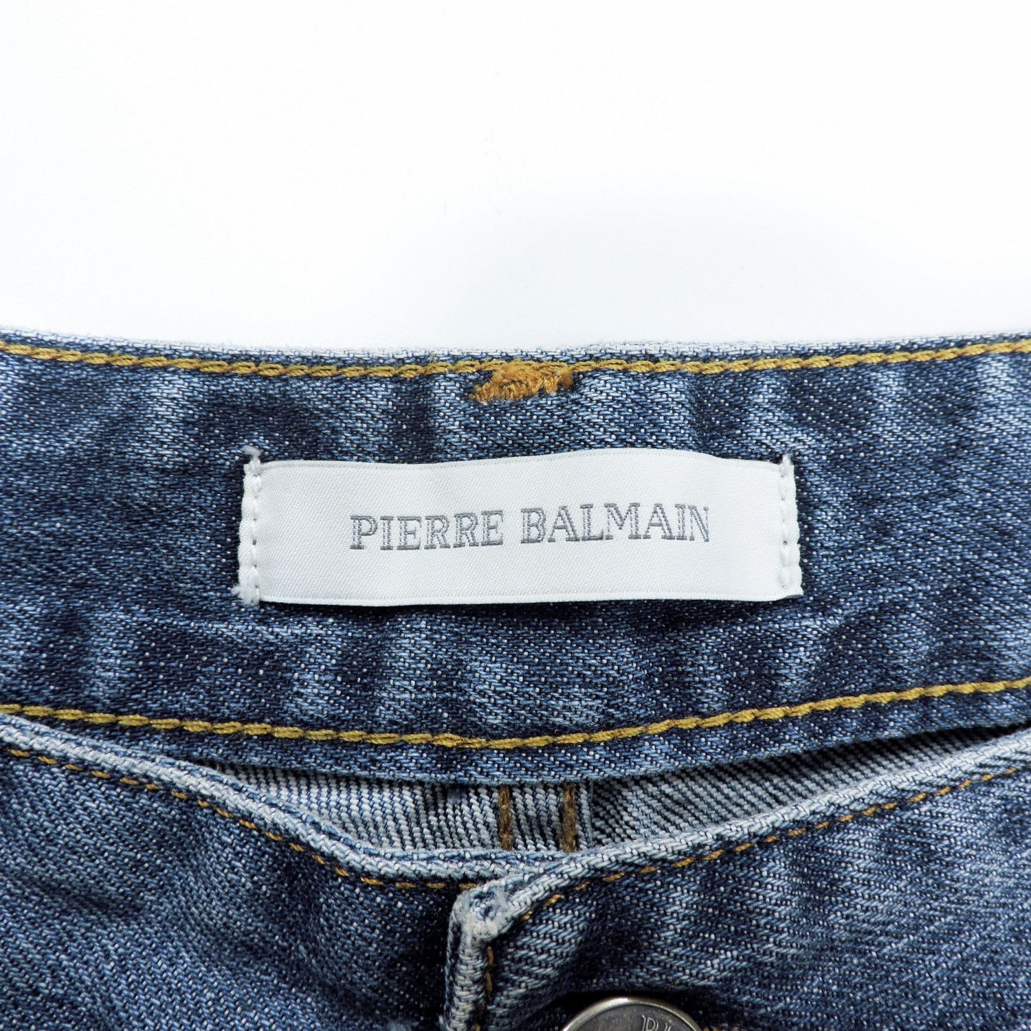 Balmain PIERRE BALMAIN DENIM LONG PANTS Size US 29 - 3 Thumbnail