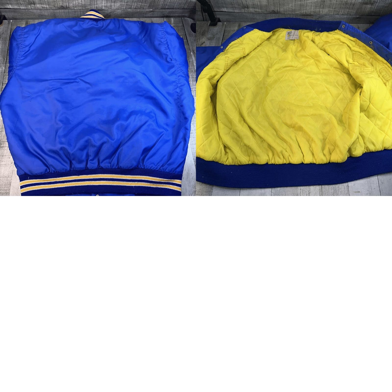 Vintage VINTAGE Westwind Baseball Jacket Men's Blue 1970S Bomber L Blue Raiders Size US L / EU 52-54 / 3 - 9 Thumbnail