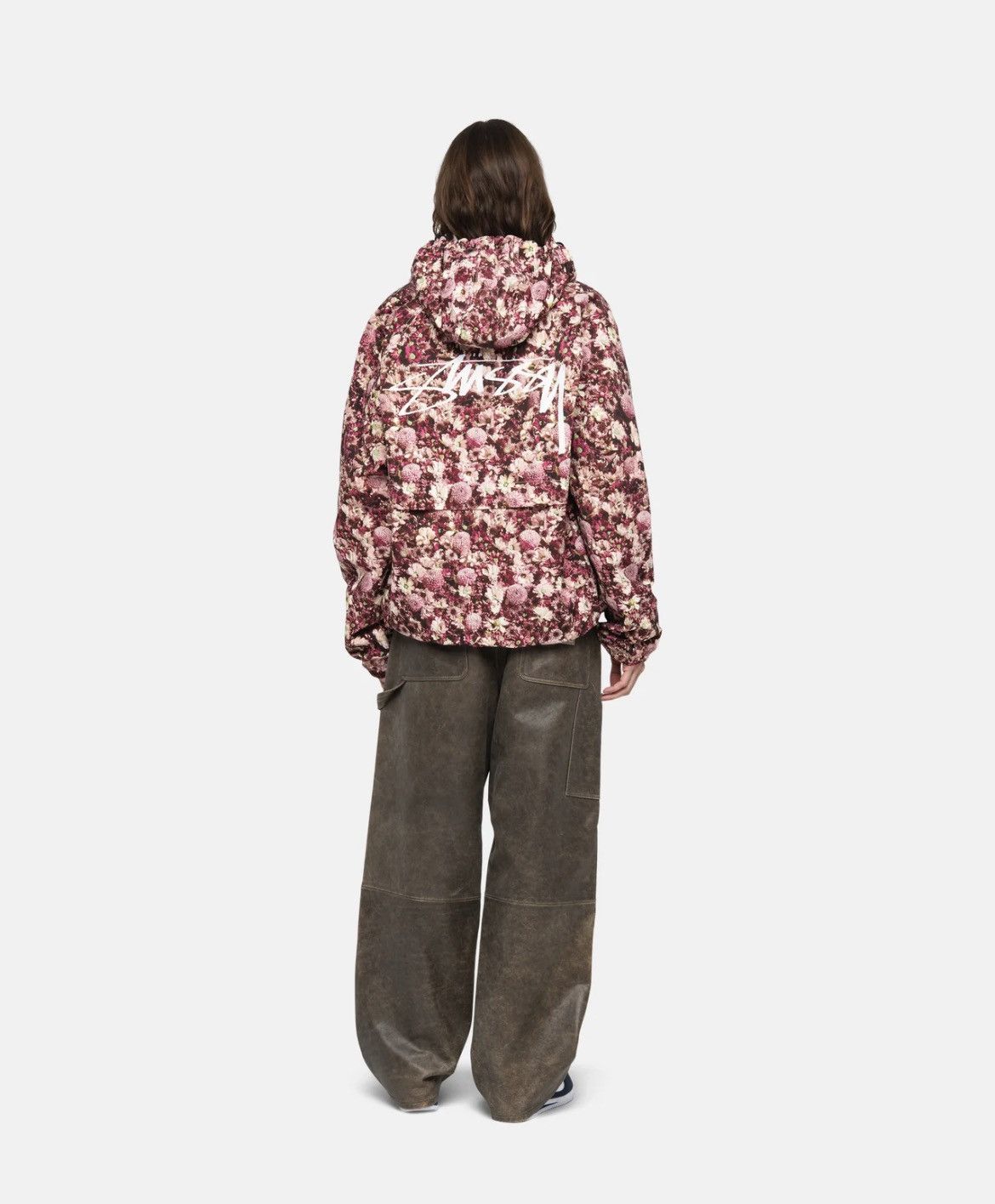 Stussy Stussy Beach Shell Jacket Floral Nylon Size US L / EU 52-54 / 3 - 7 Thumbnail