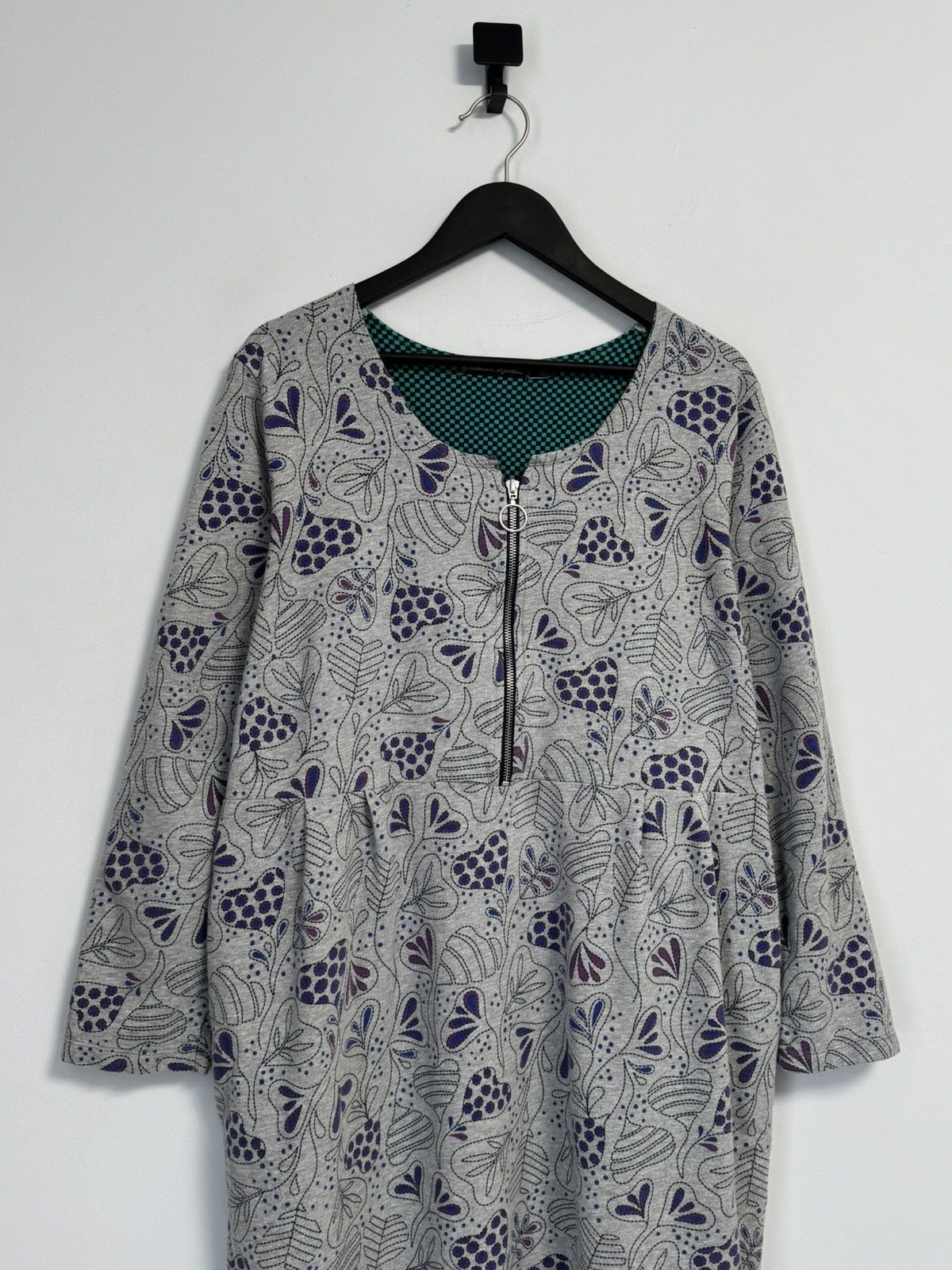 Gudrun Sjoden Gudrun Sjoden Dress Half Zip Front Long sleeve Patterned Size XL / US 12-14 / IT 48-50 - 2 Thumbnail