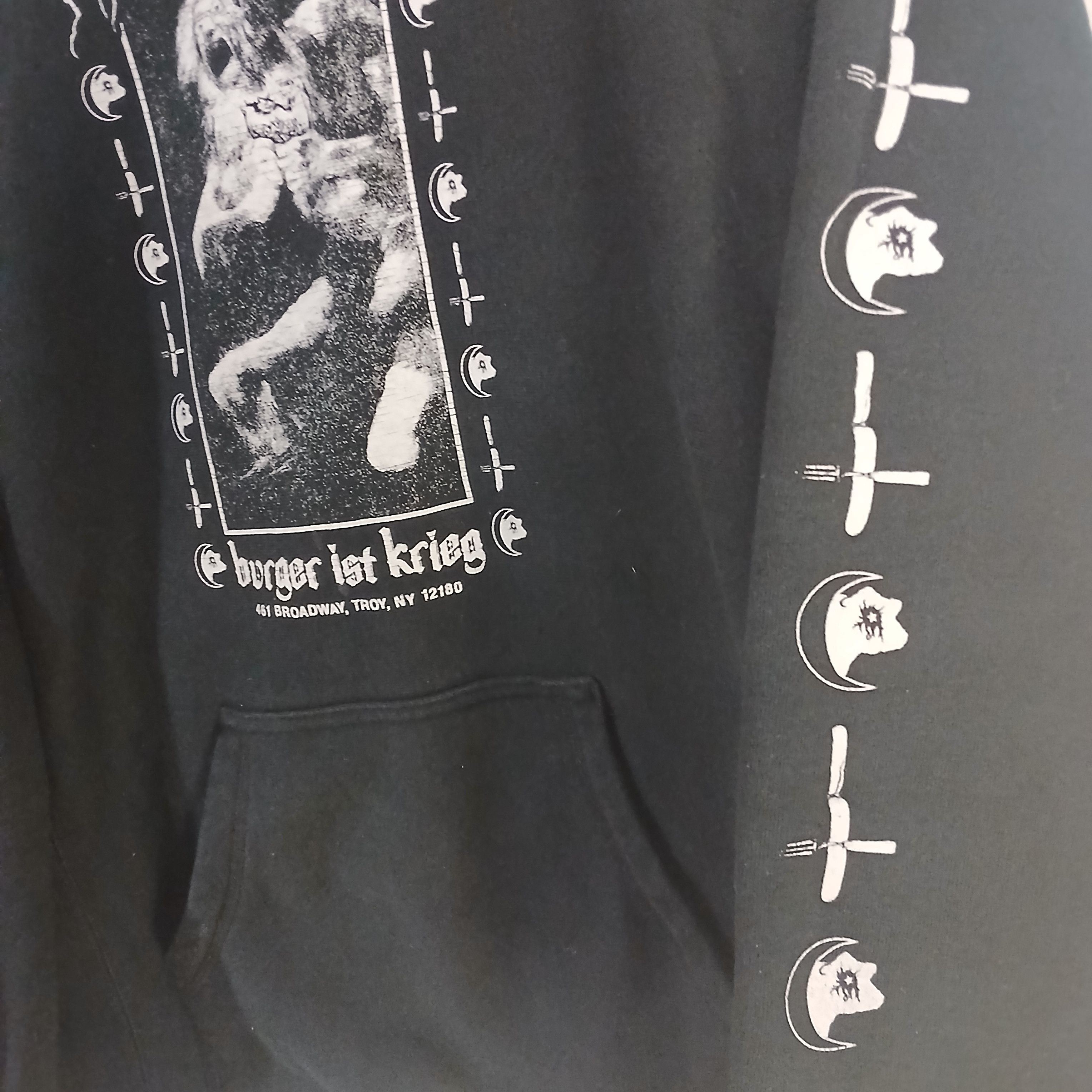 Other Nighthawks Burger Ist Krieg - Hoodie/Hooded Sweatshirt - XL Size US XL / EU 56 / 4 - 4 Thumbnail