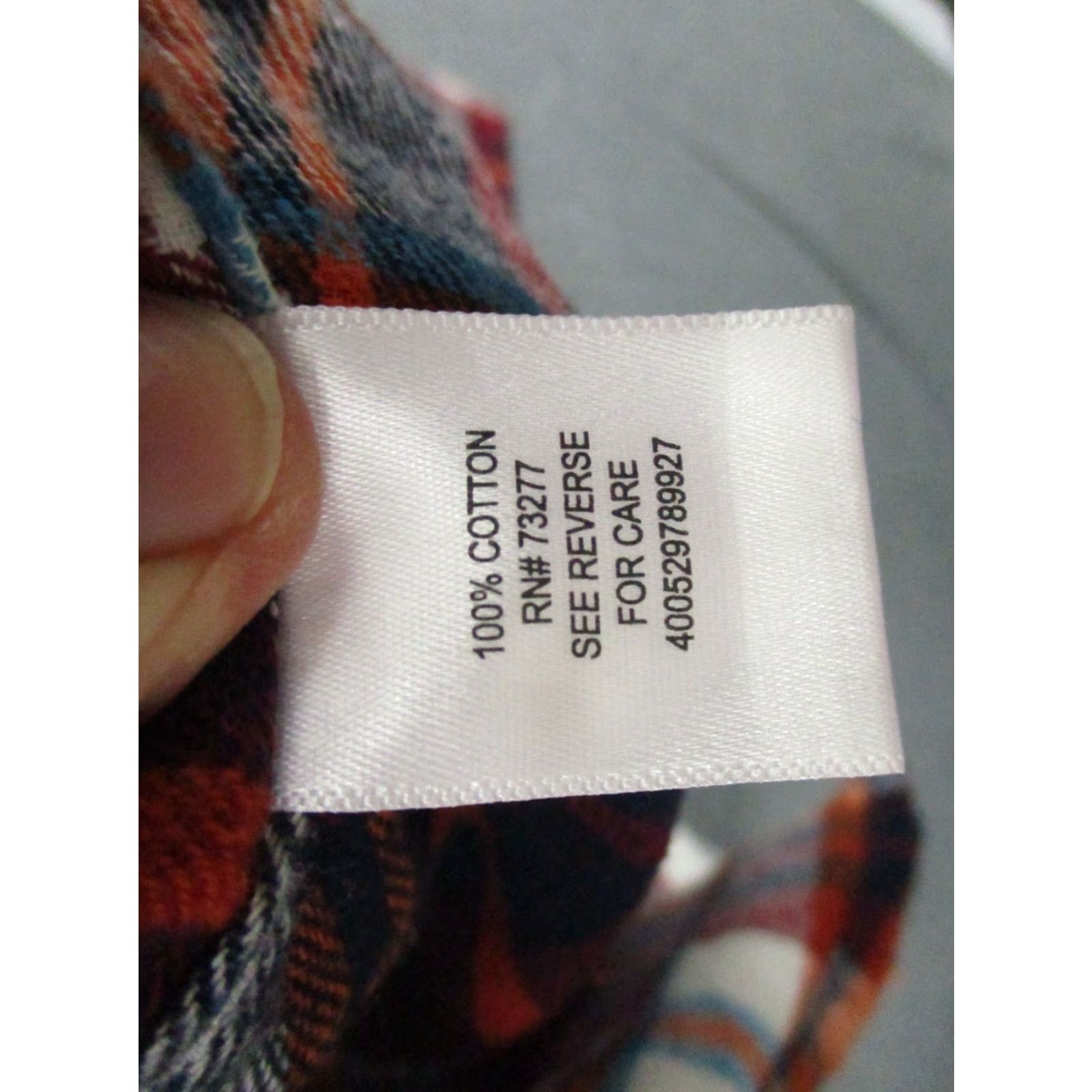 Vintage VINTAGE Sonoma Shirt Men’s Flannel Red Plaid Large Supersoft Collared Button Down NEW Size US L / EU 52-54 / 3 - 7 Thumbnail