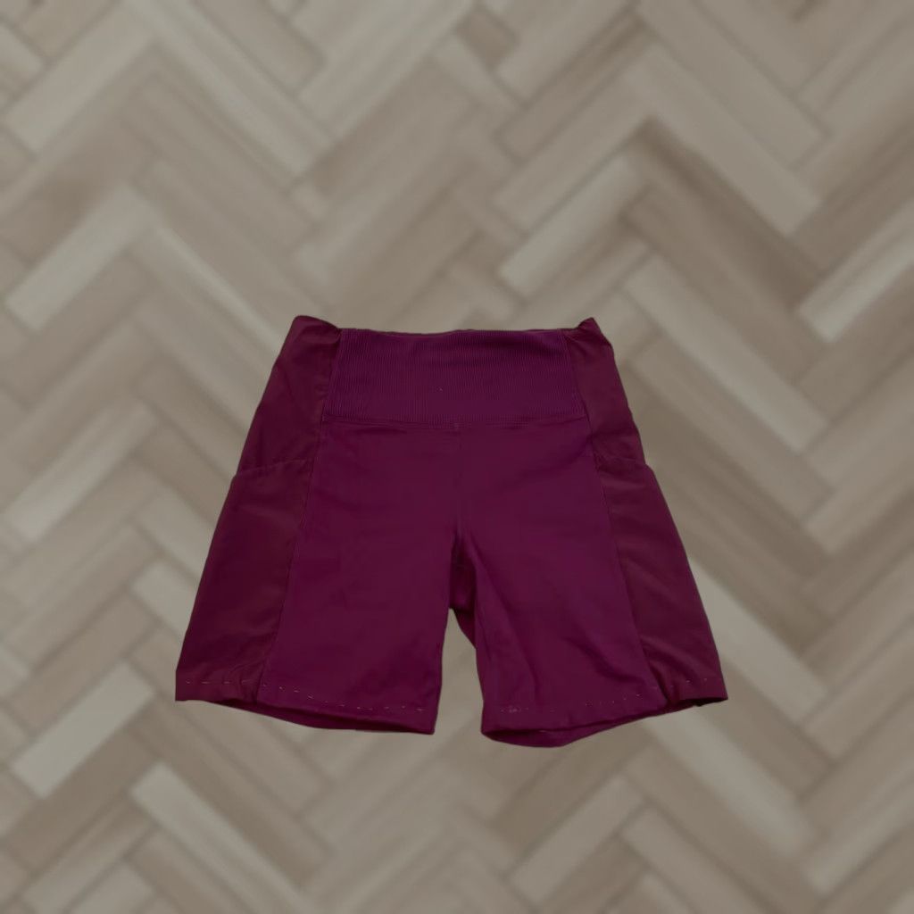 Athleta Athleta Shorts Womens S Red Athletic Activewear Gym Training Running Pockets 6in Inseam Size 28" / US 6 / IT 42 - 1 Thumbnail