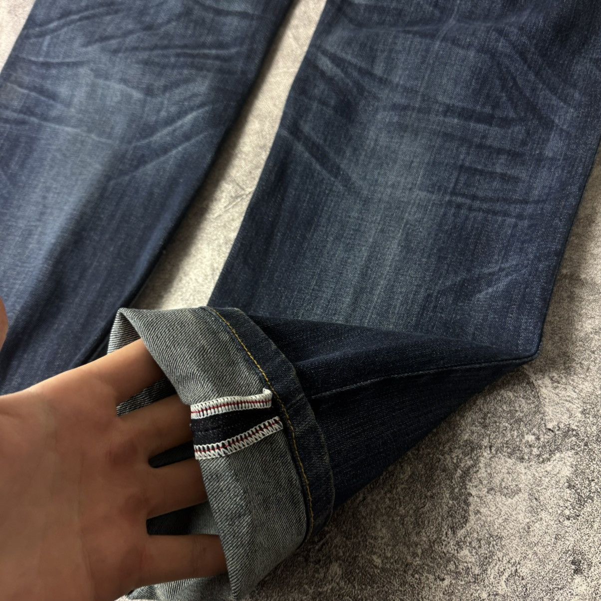 Levi's Levis 504 Vintage Selvedge Japan Denim Jeans Size US 36 / EU 52 - 2 Thumbnail