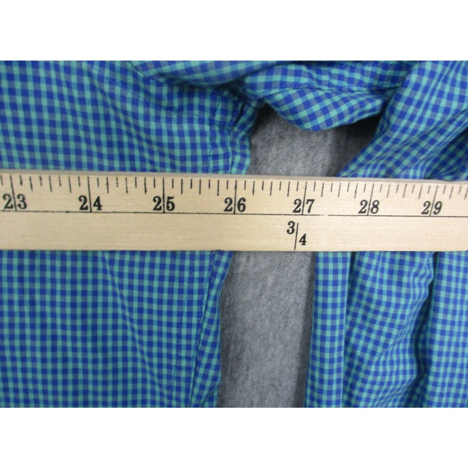 Southern Tide Southern Tide Shirt Mens XL Blue Green Gingham Button Down Skipjack Long Sleeve Size US XL / EU 56 / 4 - 6 Thumbnail