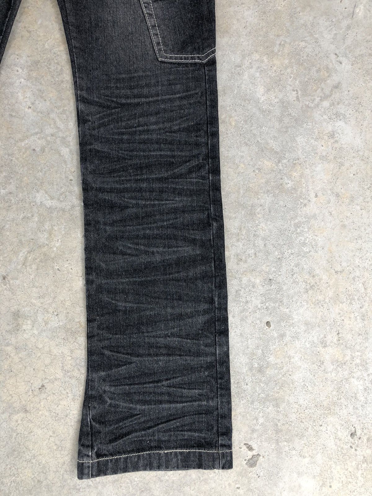 Japanese Brand Japanese Daily News Flared Jeans Distressed Jeans Size US 32 / EU 48 - 7 Thumbnail
