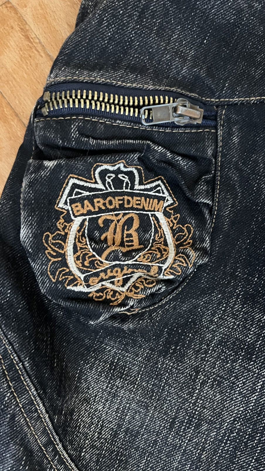Other × Vintage Bar Of Denim Vintage Jeans Size US 38 / EU 54 - 3 Thumbnail