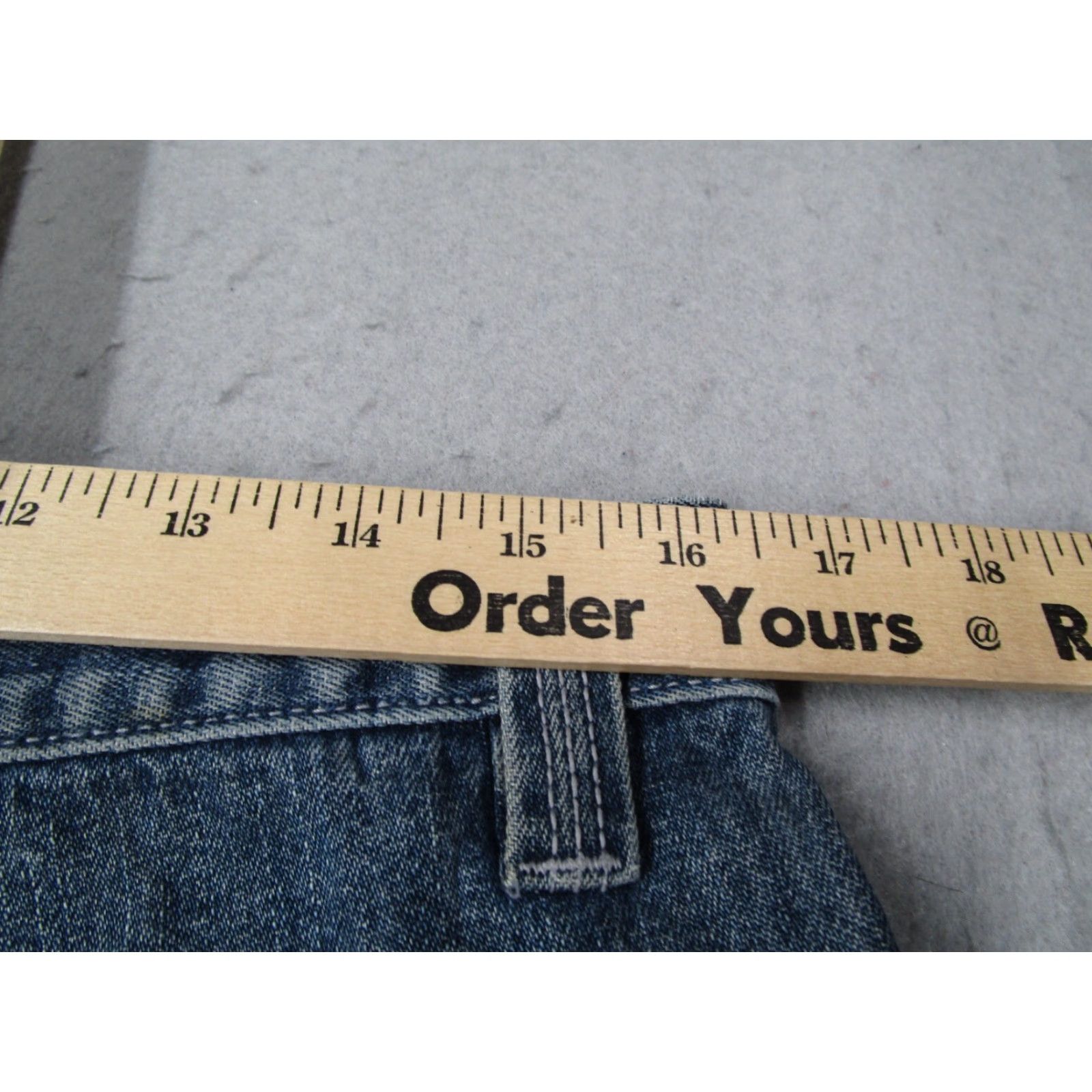 Vintage VINTAGE PACO Denim Shorts Carpenter Style 34 Men Blue 13" Inseam 5-Pocket Workwear 90s Grunge Mens Size US 34 / EU 50 - 6 Thumbnail