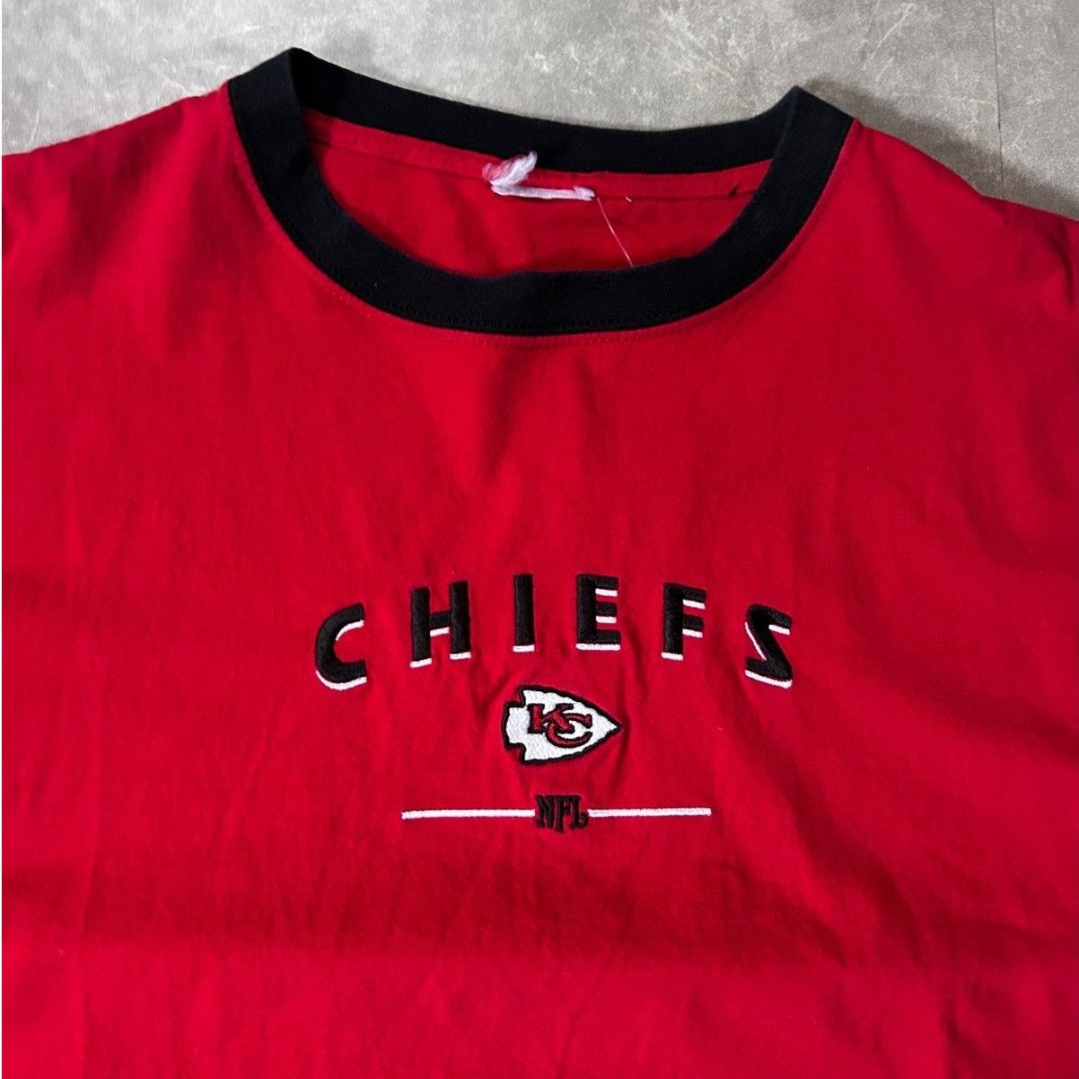 Other 90's Vintage Kansas City Chiefs Embroidered Red T-Shirt -XL Size US XL / EU 56 / 4 - 2 Thumbnail