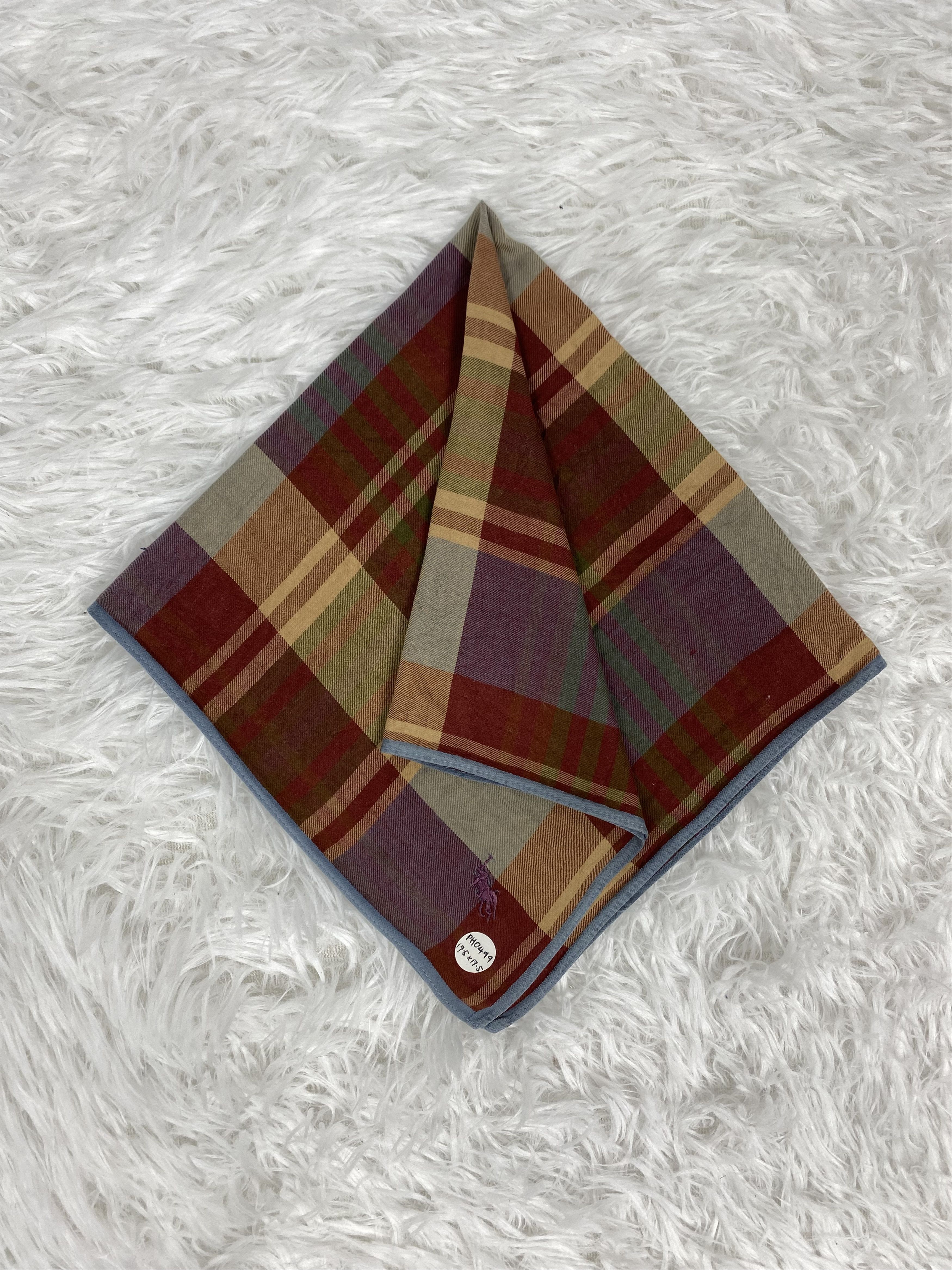 Polo Ralph Lauren Vintage Polo Ralph Lauren Handkerchief Neckerchief PH0499 Size ONE SIZE - 1 Thumbnail