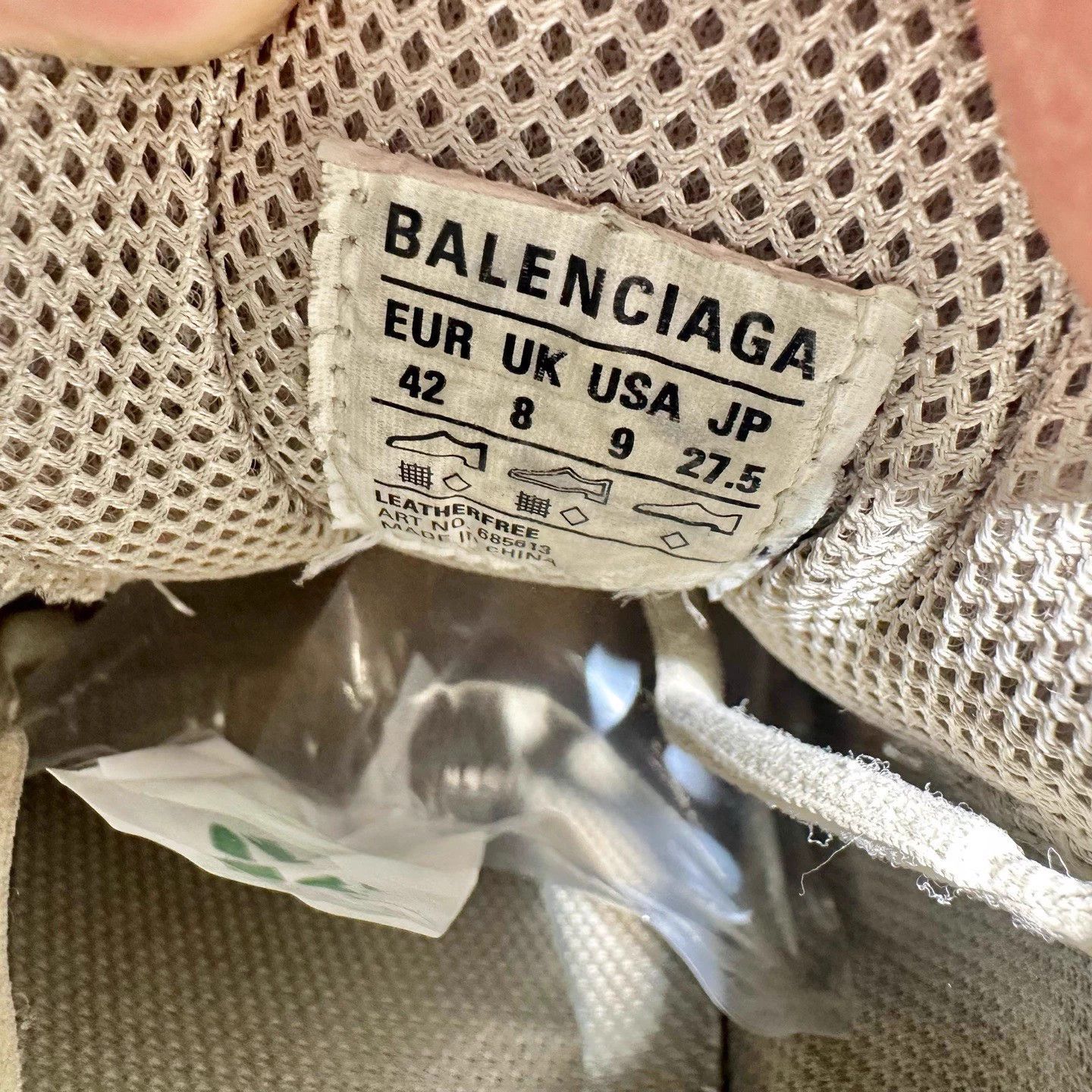 Balenciaga Balenciaga Tire Sneaker 42 with box mint X4616 Size US 9 / EU 42 - 6 Thumbnail