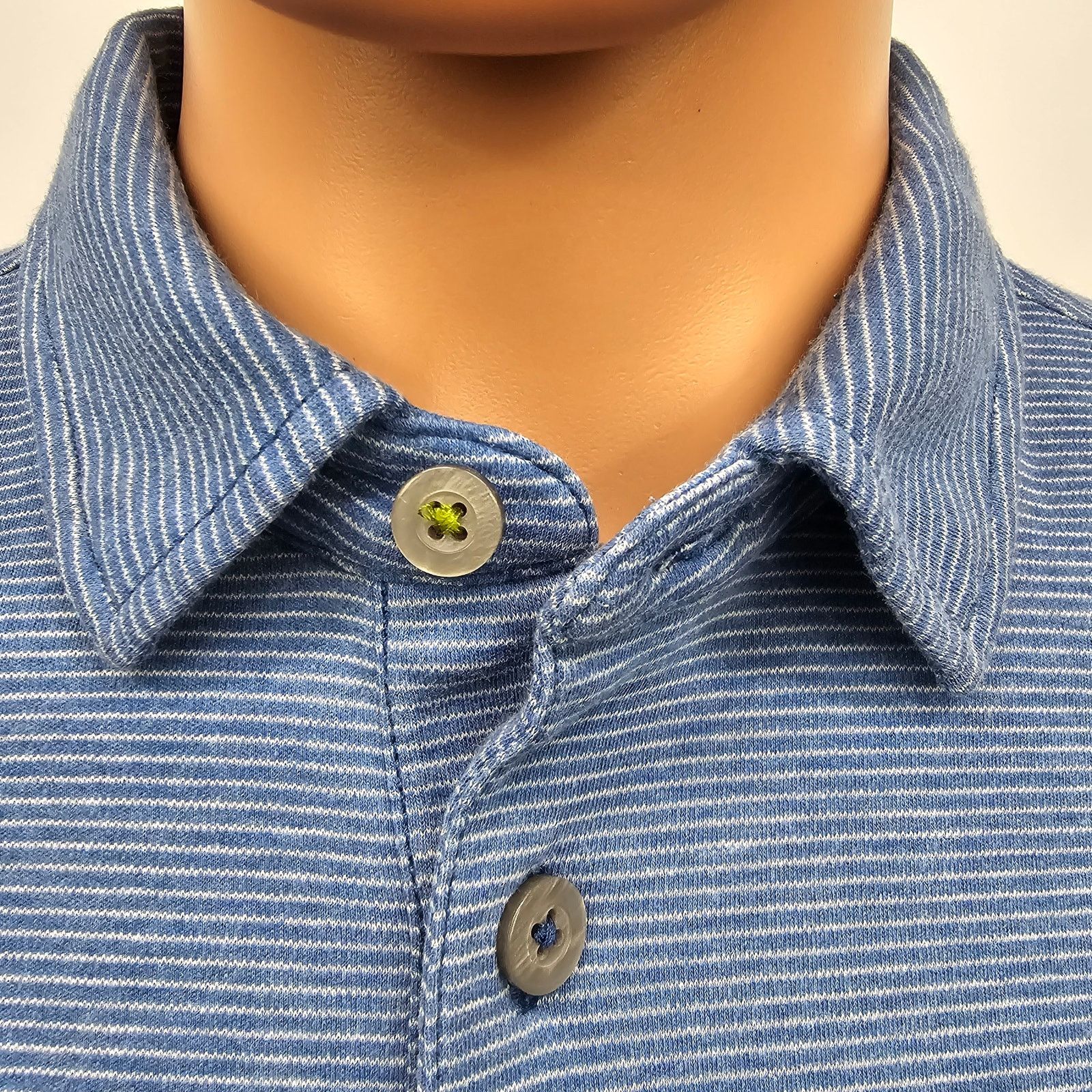 Tommy Bahama TOMMY BAHAMA Pacific Shore Polo Shirt Men M Striped Cotton Size US M / EU 48-50 / 2 - 6 Thumbnail