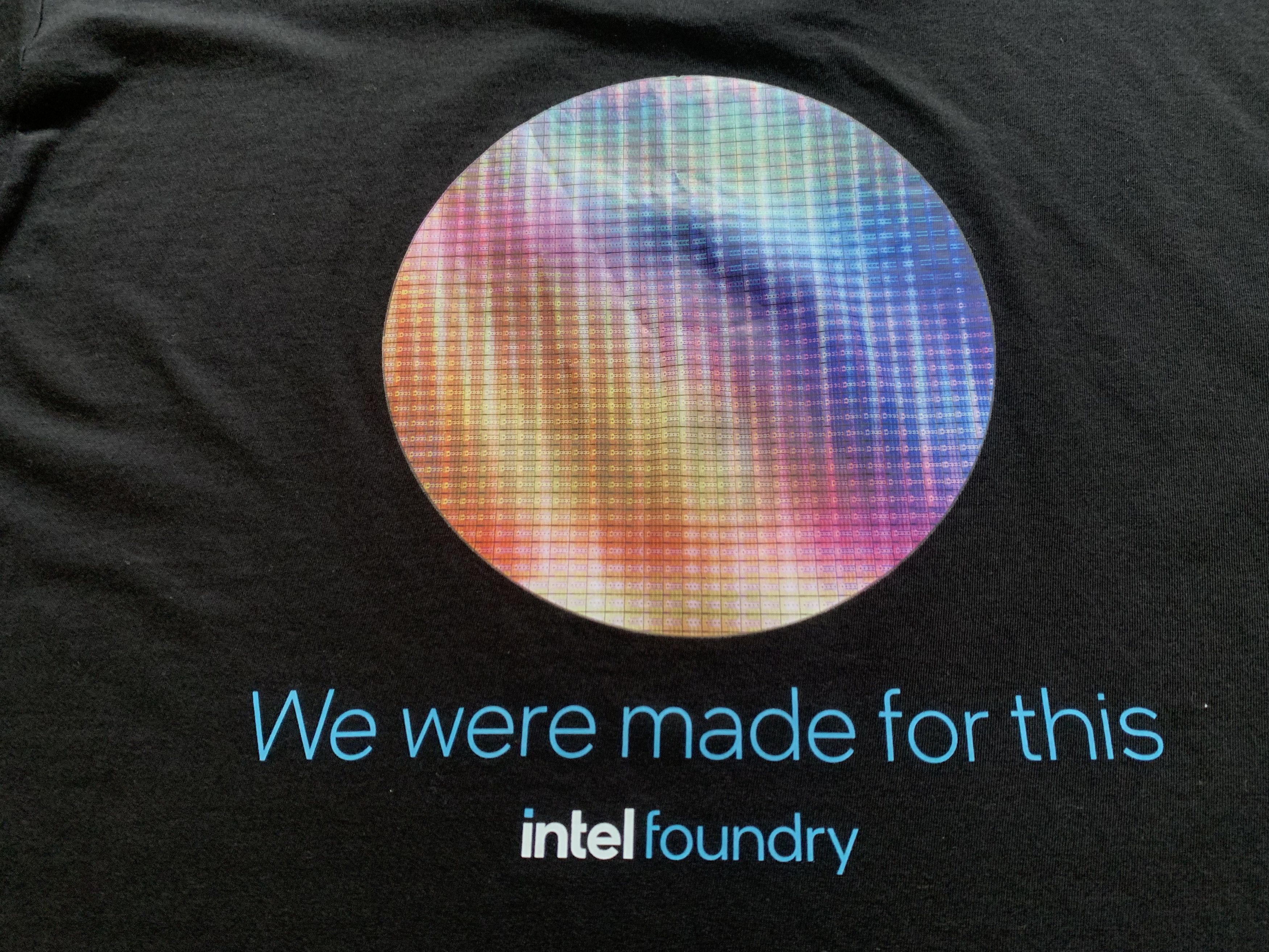 Other Intel Foundry Black Cotton Printed T Shirt Size US XXL / EU 58 / 5 - 6 Thumbnail