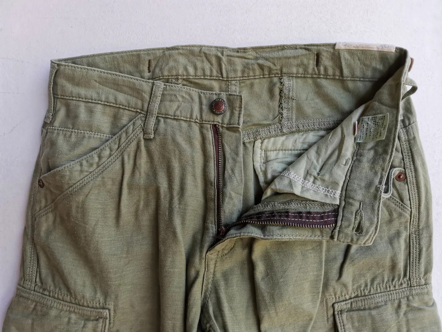 Big John Rare!!! Big John Brappers Tactical Cargo Multipocket Pants Size US 30 / EU 46 - 5 Thumbnail