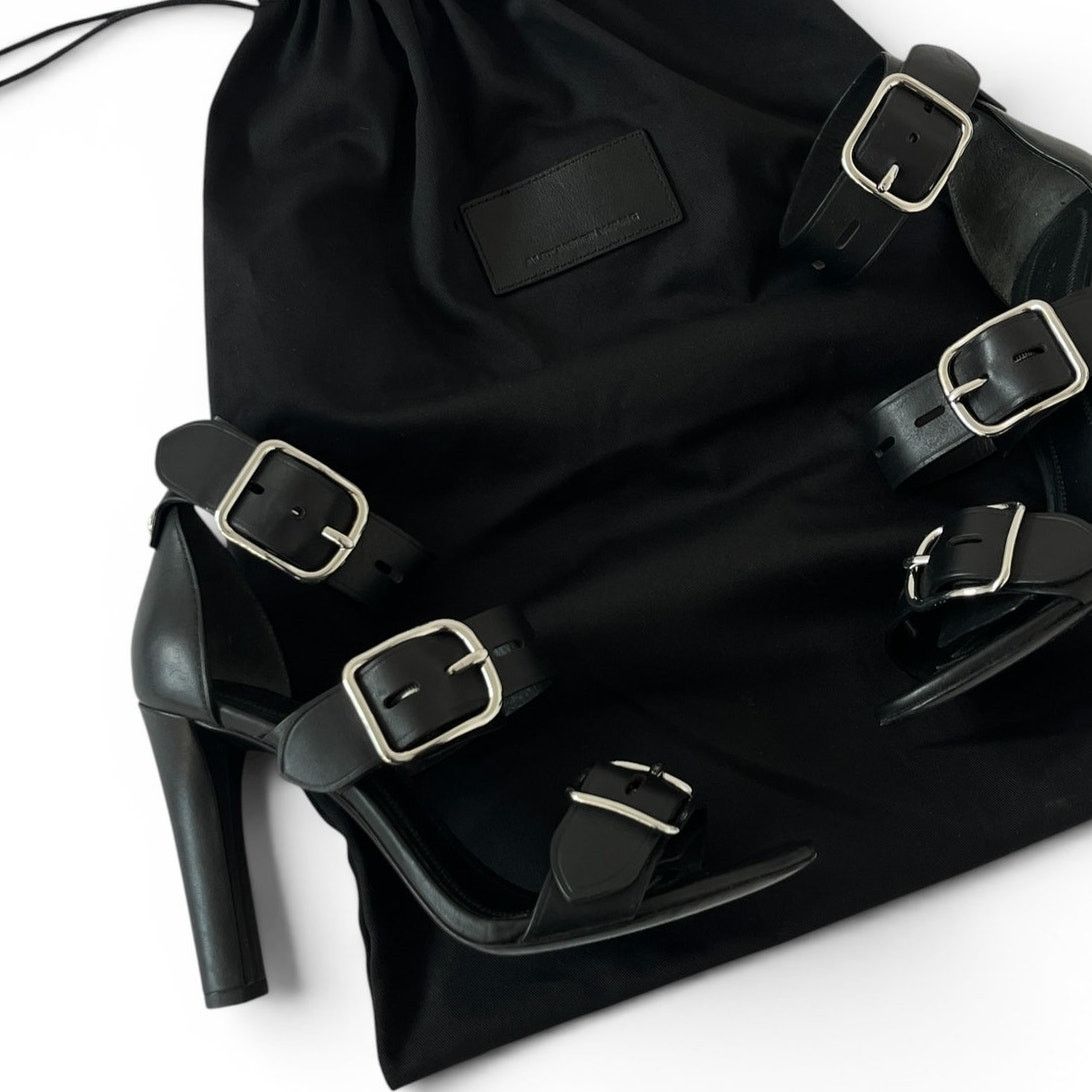 Alexander Wang Alexander Wang Multi Strap Buckle Heels Size US 7.5 / IT 37.5 - 2 Thumbnail