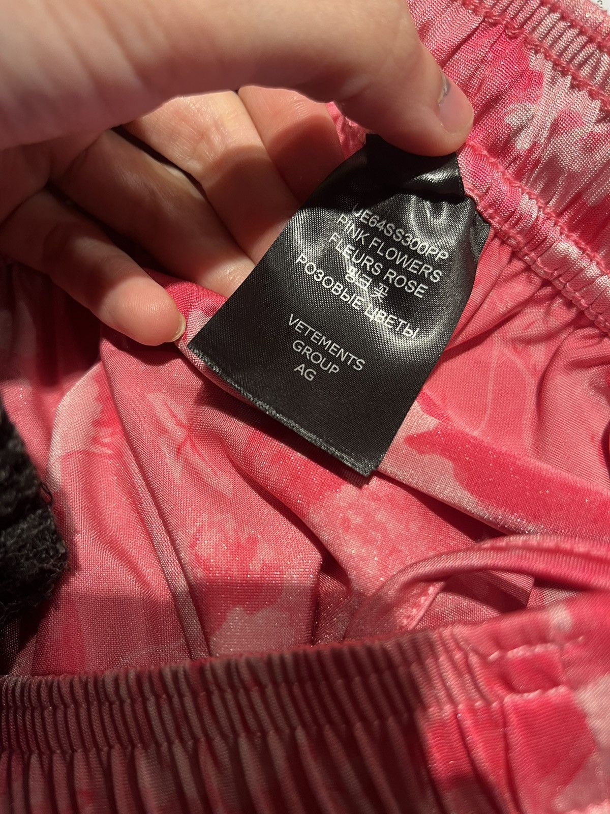 Vetements Pink logo print shorts Size 25" / US 0 / IT 36 - 6 Thumbnail