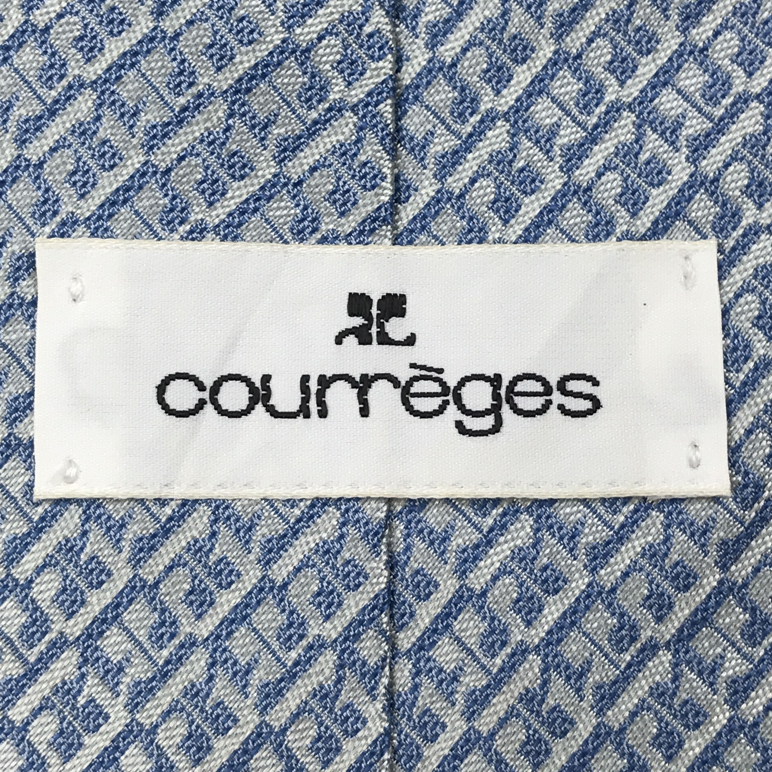 Courreges × Designer × Vintage Vintage Courreges Silk Necktie Size ONE SIZE - 8 Thumbnail