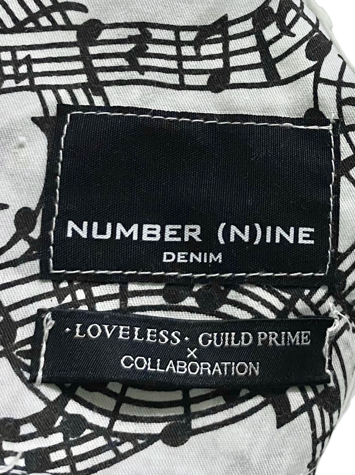 Number (N)ine Very Rare Vintage Japanese Brand Number Nine Jeans 2000s Size US 31 - 9 Thumbnail