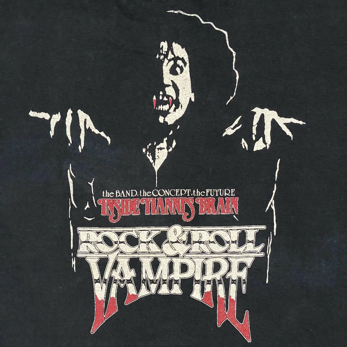 Vintage VINTAGE 80S ROCK & ROLL VAMPIRE T-SHIRT Size US M / EU 48-50 / 2 - 5 Thumbnail